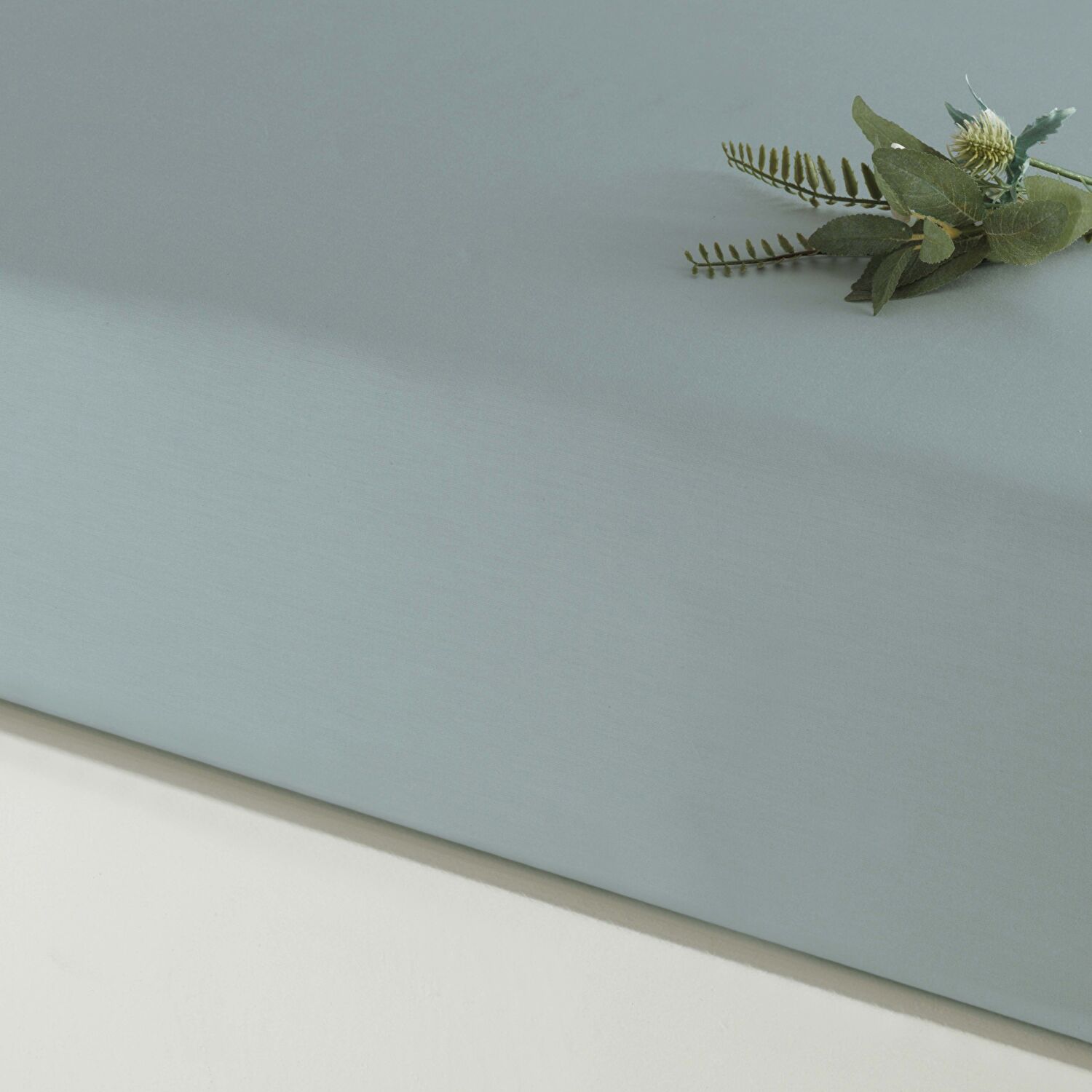 Linens Mix&Match Pamuk Saten Çift Kişilik Lastikli Çarşaf Yeşil