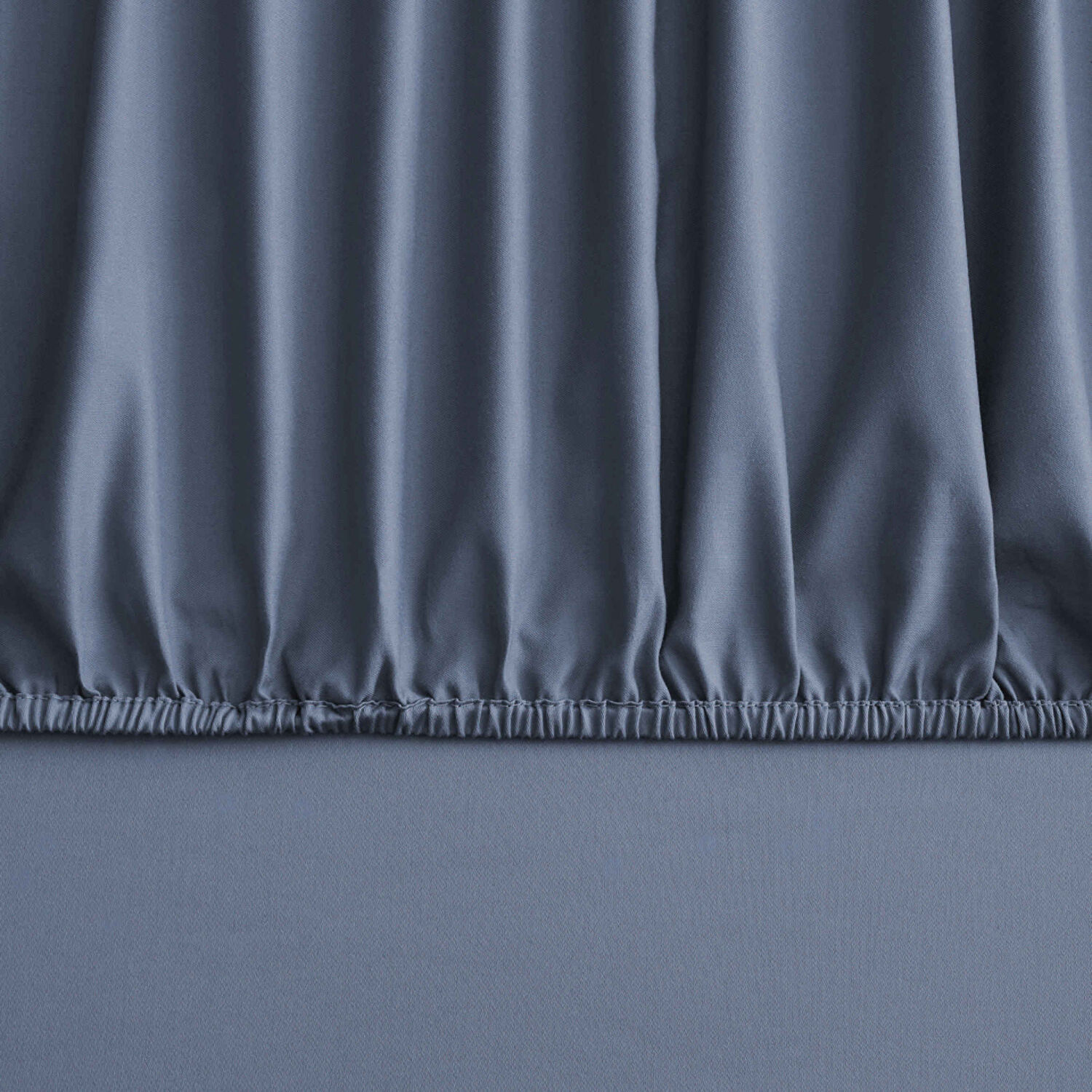 Linens Mix&Match Pamuk Saten Süperking Size Lastikli Çarşaf İndigo