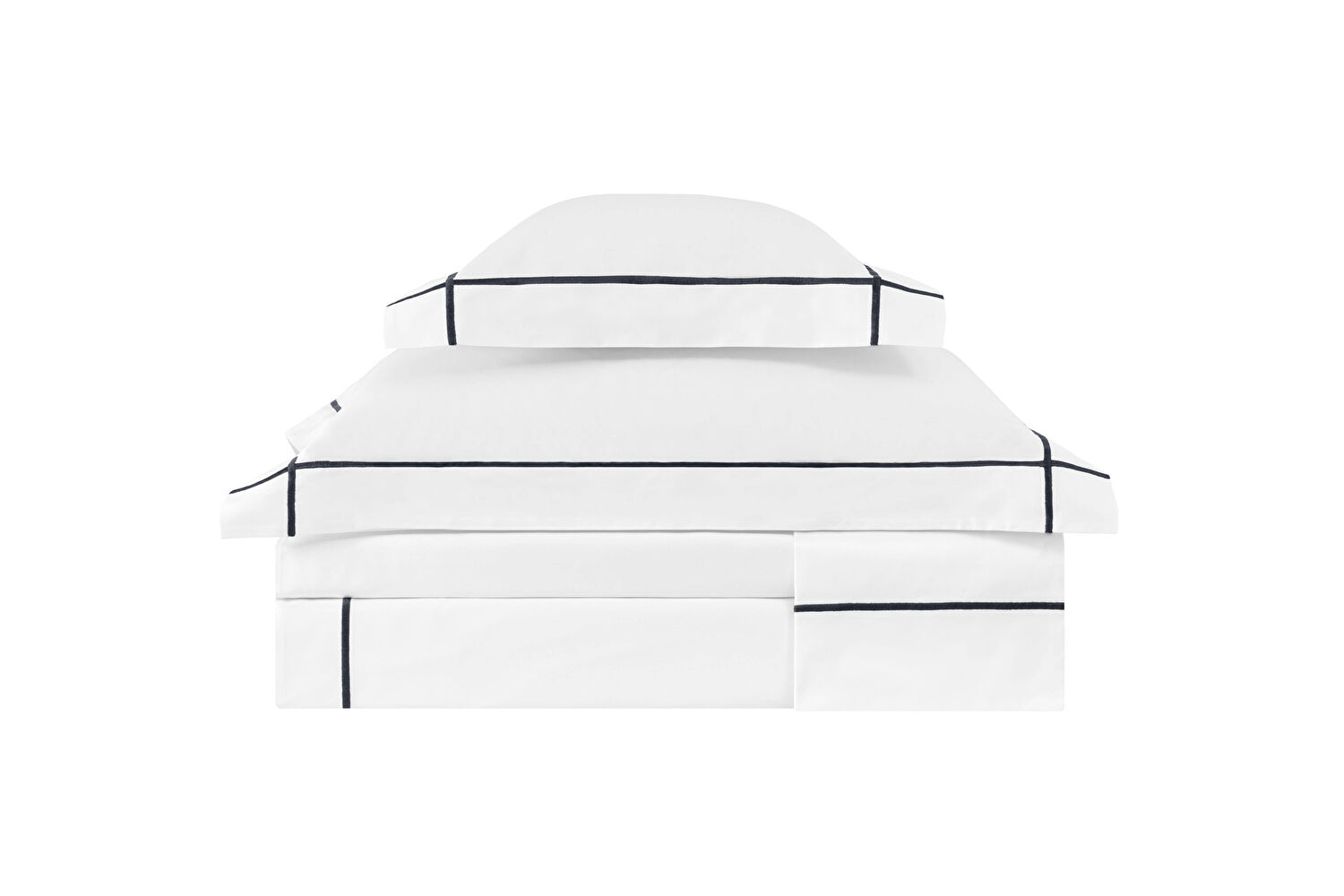 Valeron Mono Saten Çift Kişilik Nevresim Takımı Antrasit