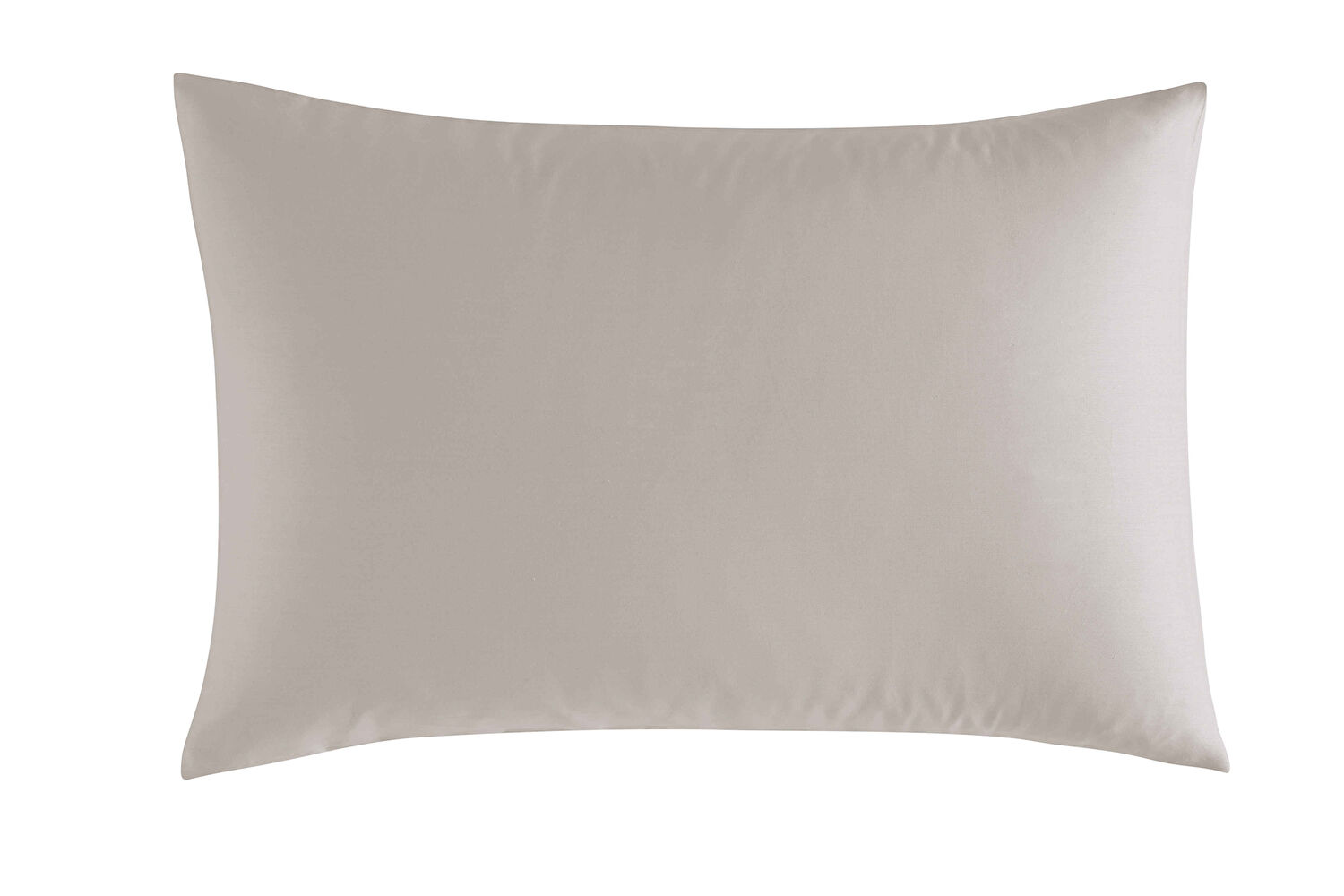 Linens Mix&Match Pamuk Saten 2'li Volanlı Yastık Kılıfı Seti Taş