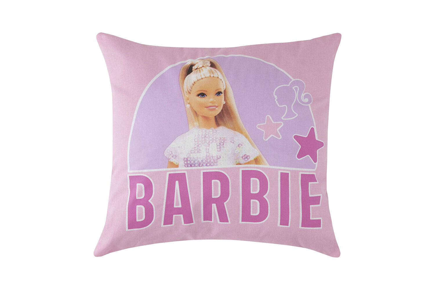 Lisanslı Barbie Girl Power Pamuk 40x40 Kırlent