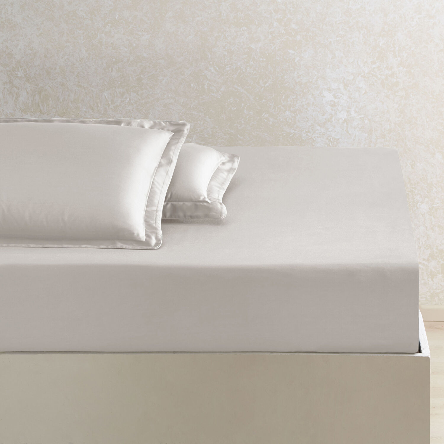 Linens X TENCEL™ Lyocell King Lastikli Çarşaf Bej