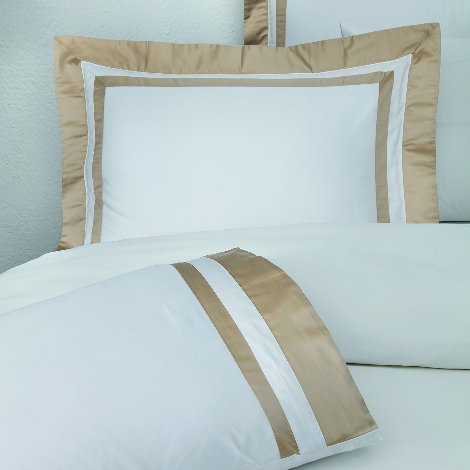 Valeron Nouveau Saten Çift Kişilik Nevresim Takımı Devetüyü