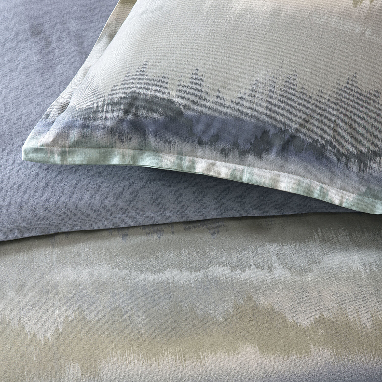 Linens Allday Rıtsan Pamuk Saten King Nevresim Takımı Mavi