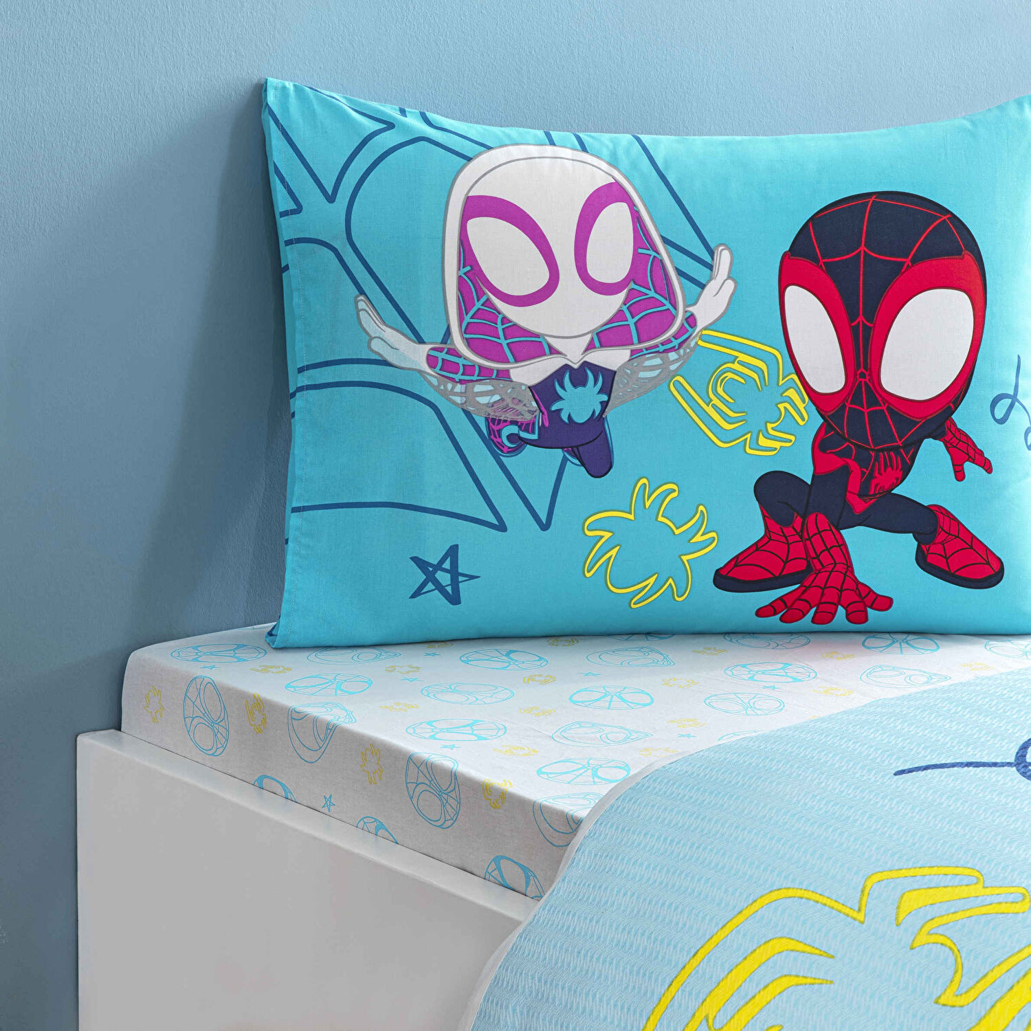 Taç Lisanslı Spidey Amazing TeamTek Kişilik Pamuk Pike Takımı