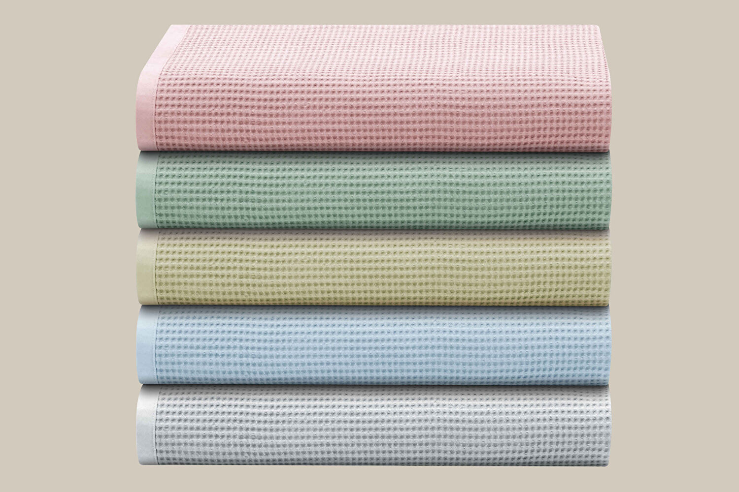 Linens Bsp Tek Kişilik Pike Açık Gri