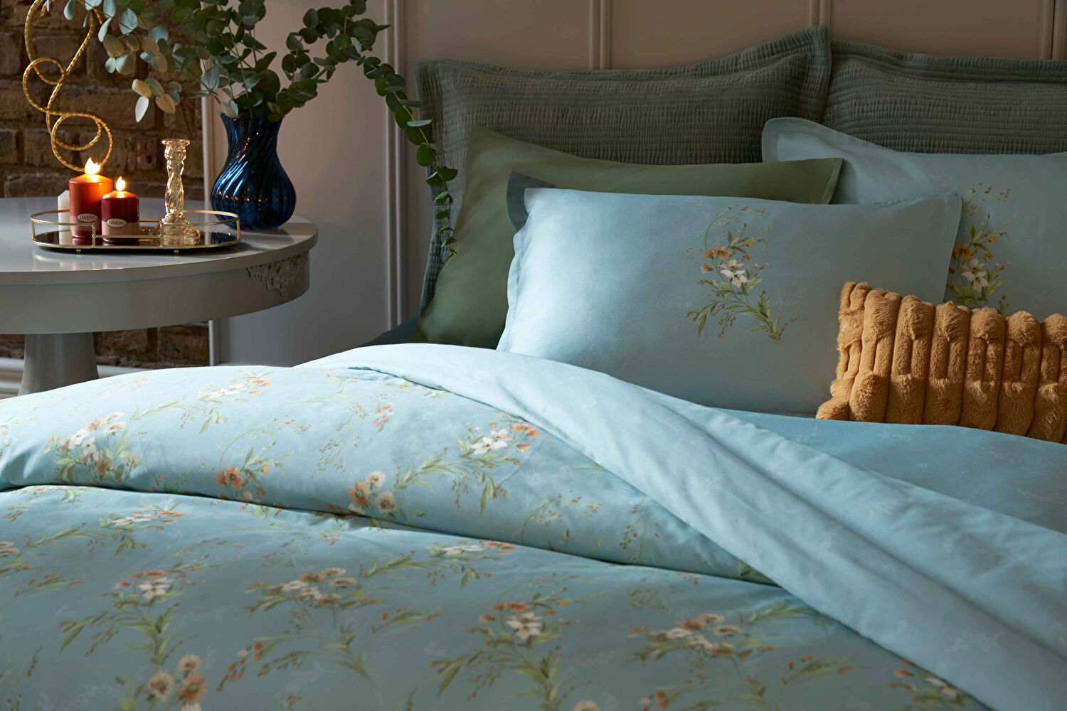 Linens Allday Luce 220 Tc Pamuk Saten Süper King Nevresim Takımı