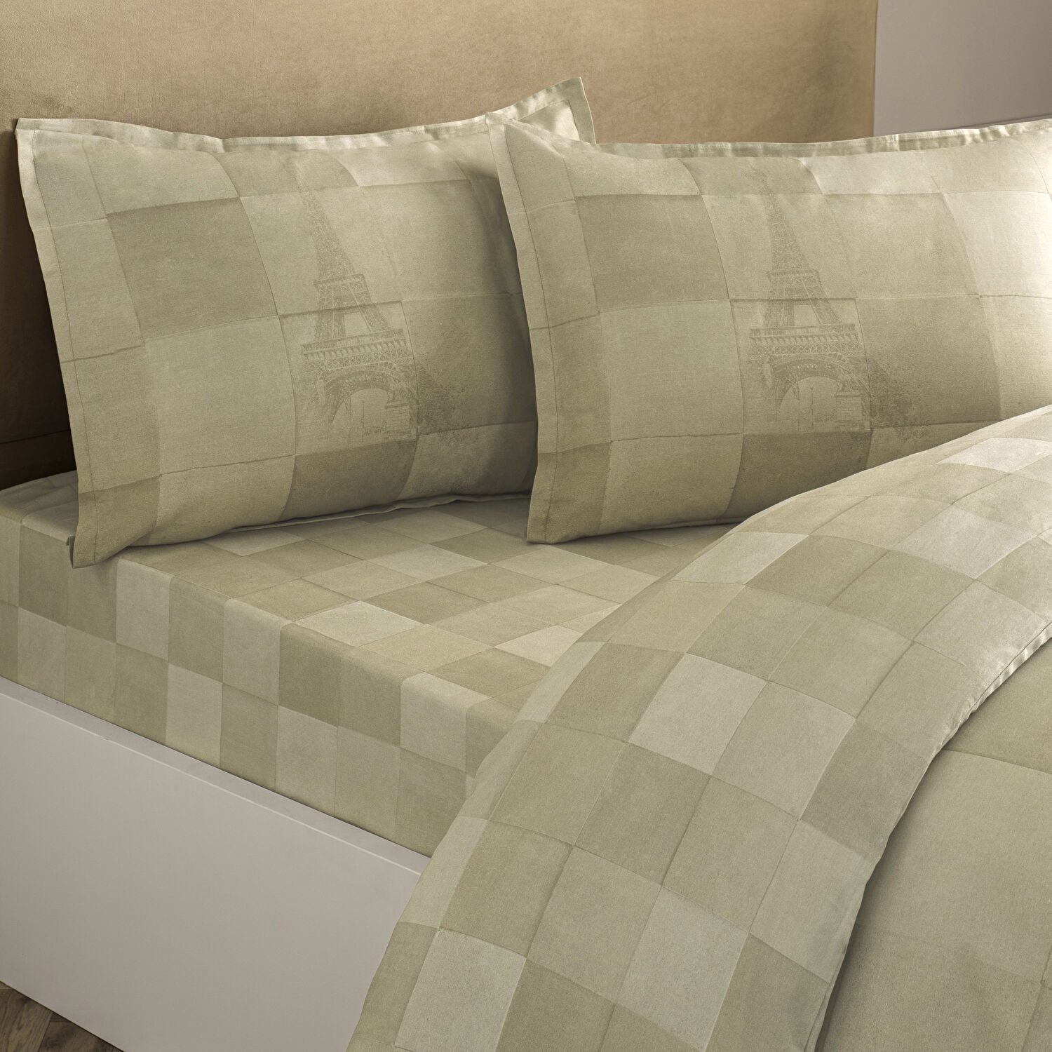 Linens Allday Pierre 220 Tc Pamuk Saten Çift Kişilik Nevresim Takımı