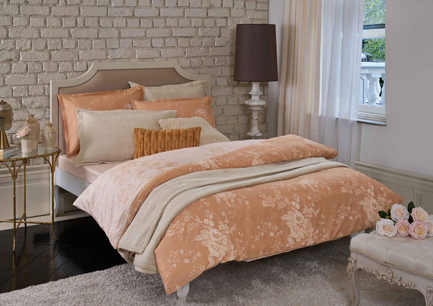 Linens Allday Preau 220 Tc Pamuk Saten Tek Kişilik Nevresim Takımı