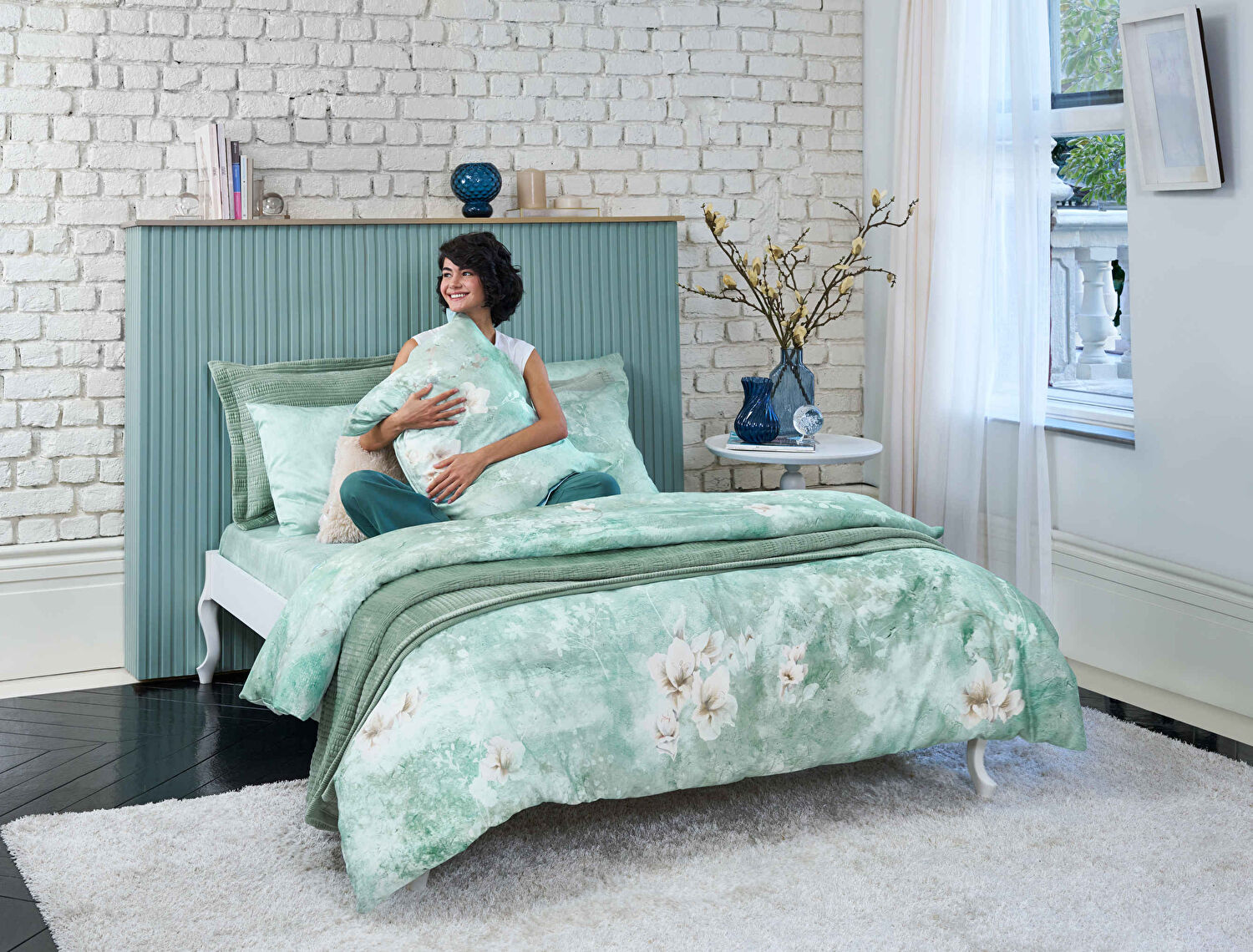 Linens Seine 220 Tc Pamuk Saten Çift Kişilik Nevresim Takımı