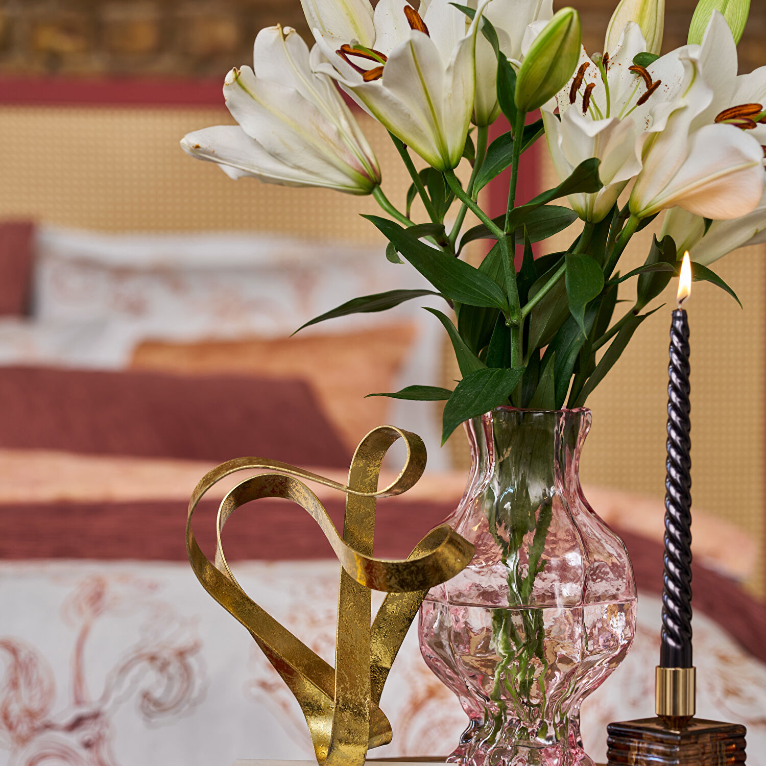 Linens Etienne 220 Tc Pamuk Saten Süper King Nevresim Takımı