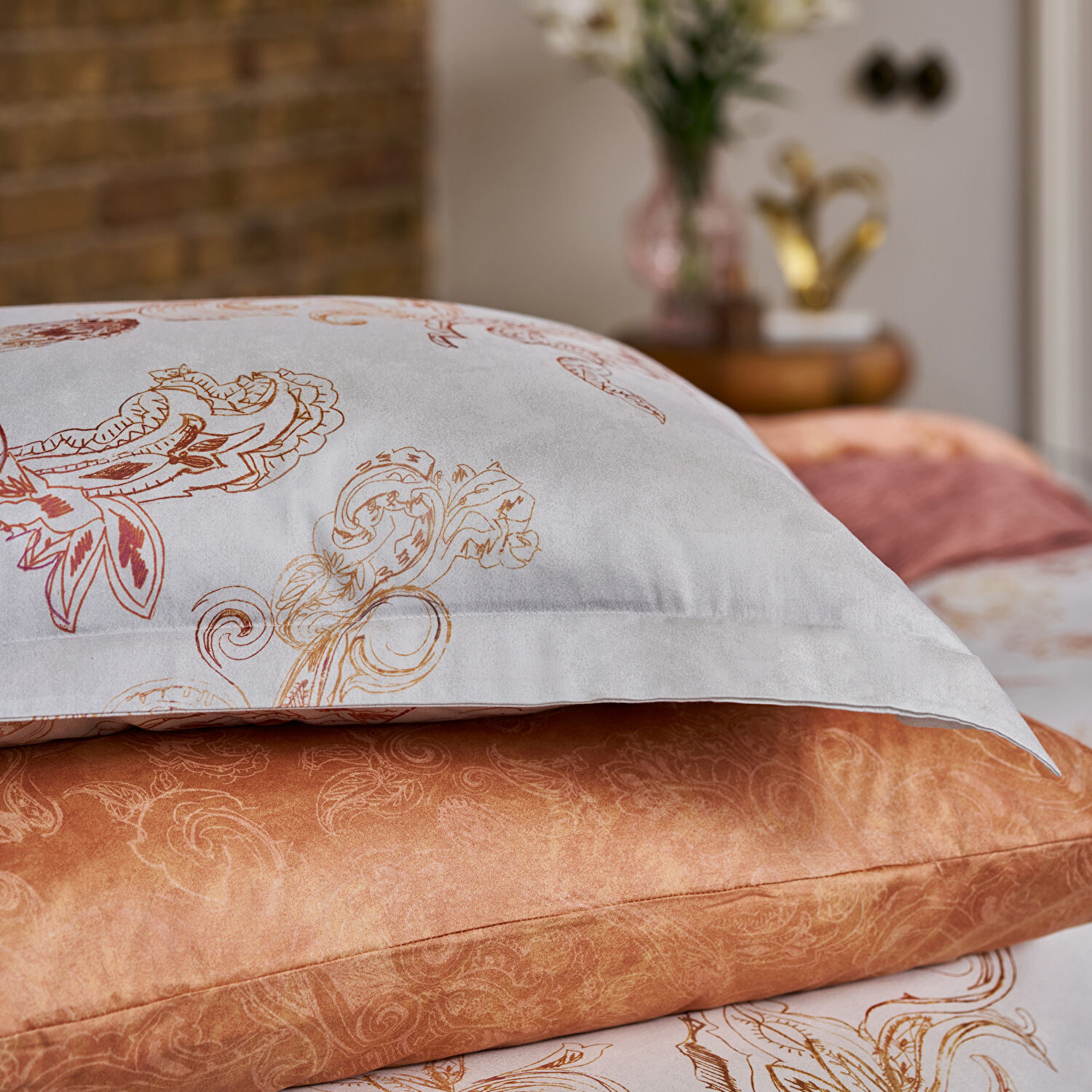 Linens Etienne 220 Tc Pamuk Saten Süper King Nevresim Takımı