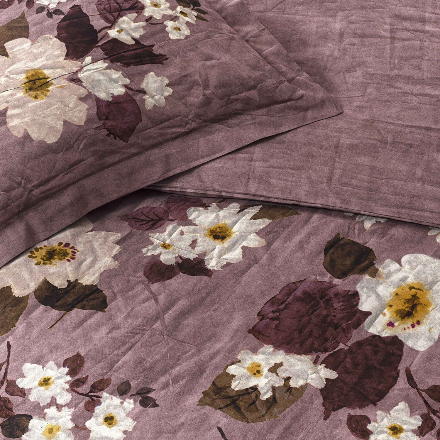 Linens Velour 220 Tc Pamuk Saten Çift Kişilik Nevresim Takımı