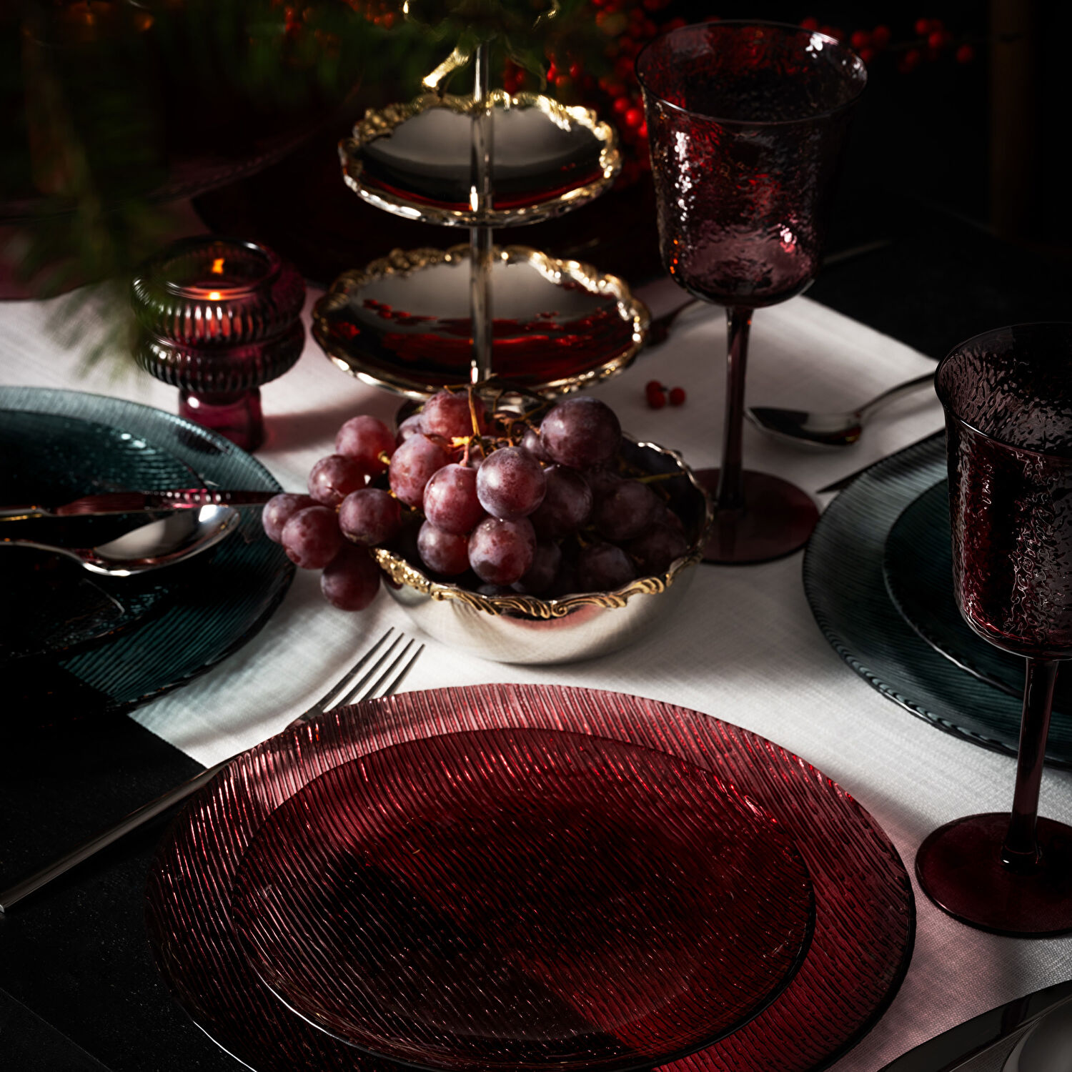 Linens Ribbon 45x170 cm Runner Kırık Beyaz