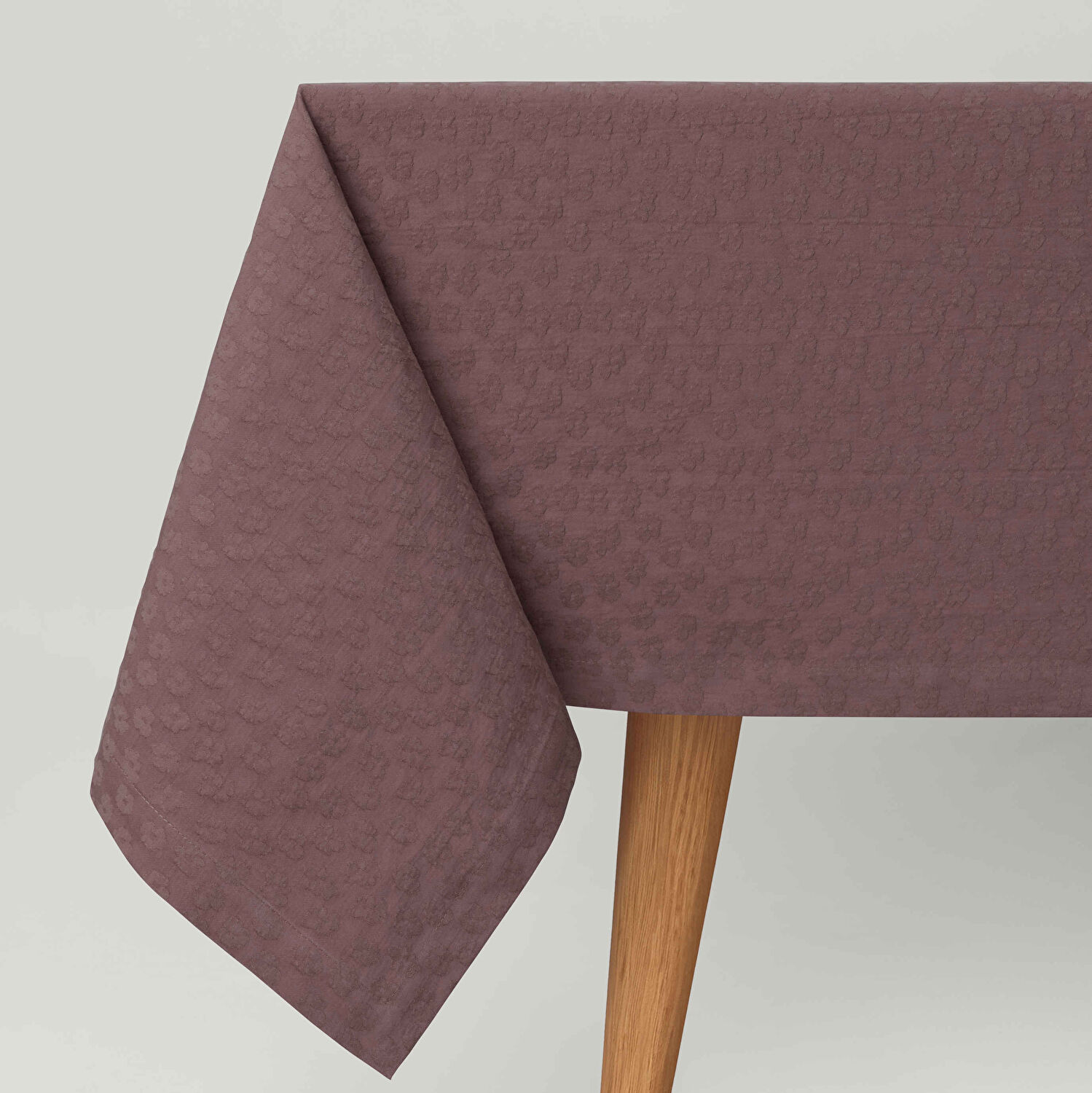 Linens Motion 150x300 cm Masa Örtüsü Mürdüm