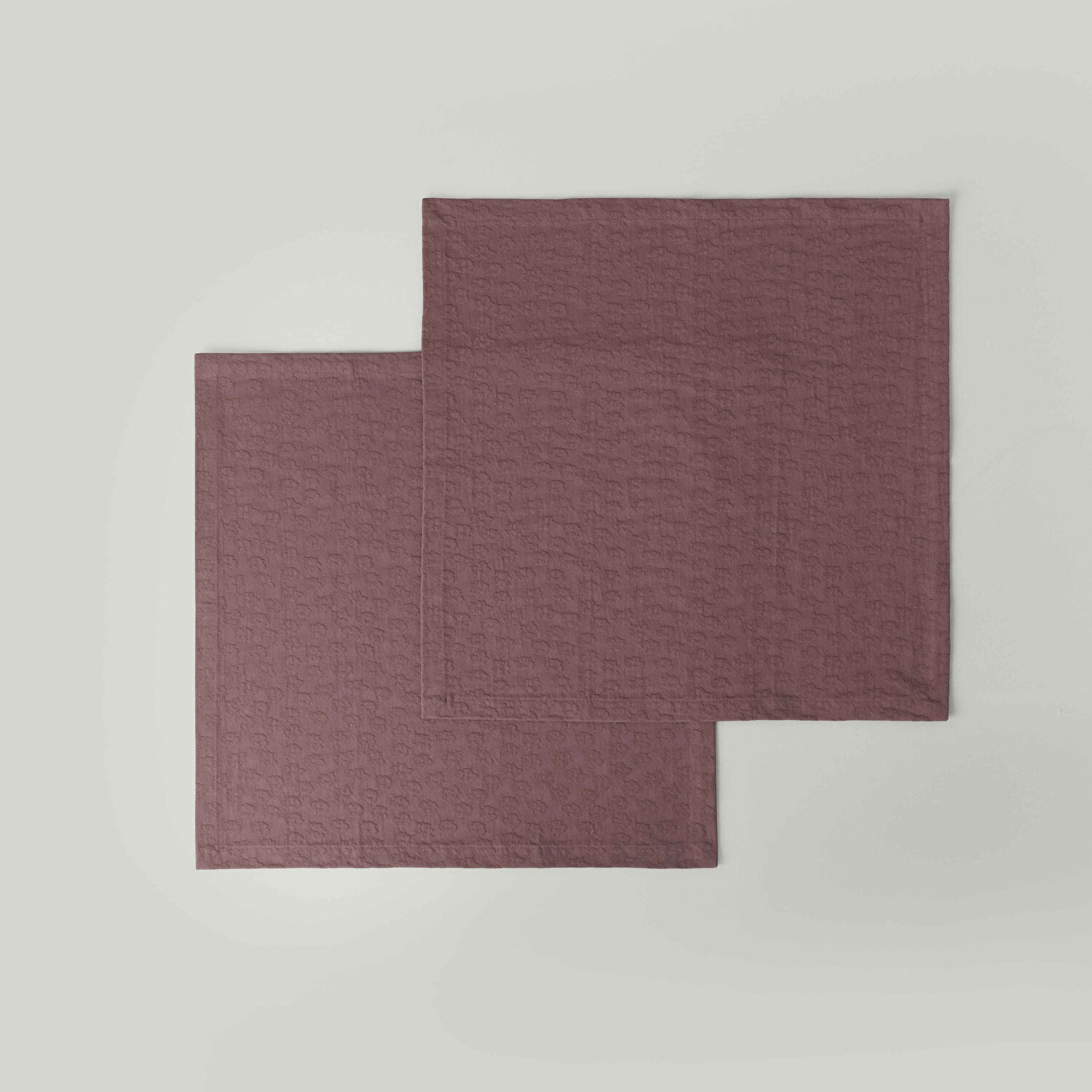 Linens Motion 45x45 cm 2'li Peçete Mürdüm