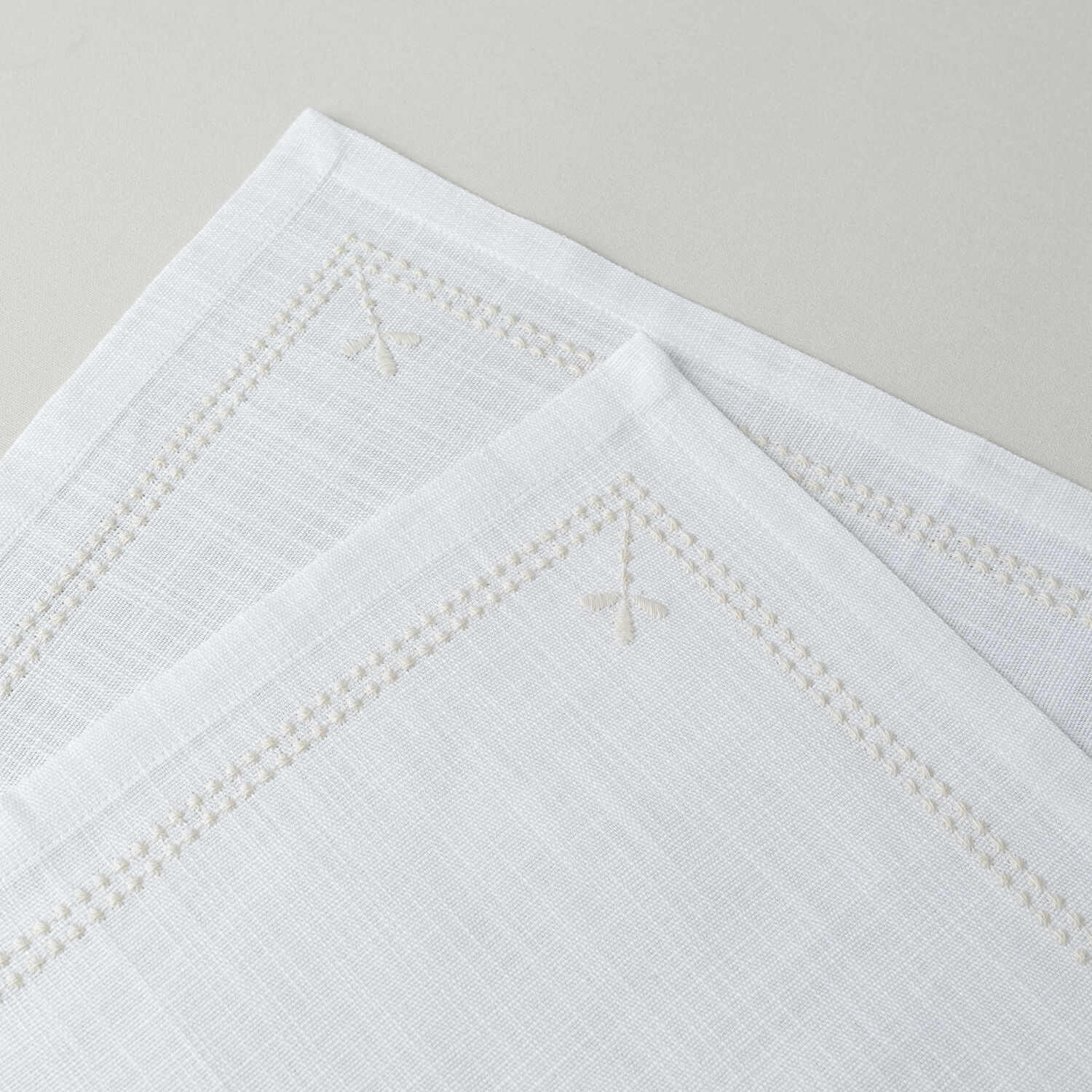 Linens Dove 45x45 cm 2'li Peçete Kırık Beyaz