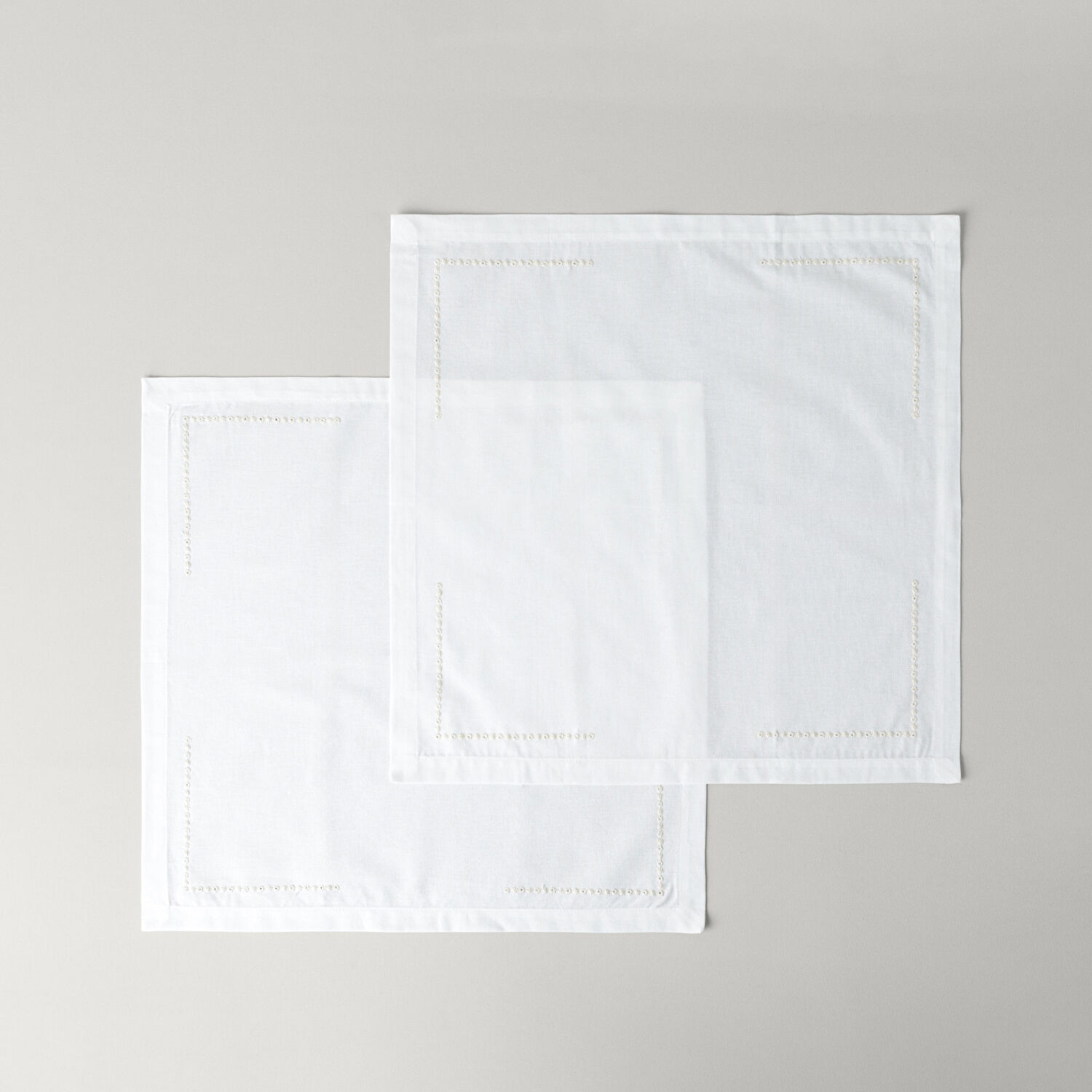 Linens Patrick 45x45 cm 2'li Peçete Kırık Beyaz