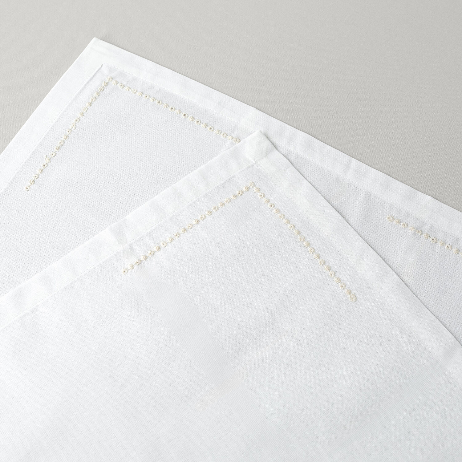 Linens Patrick 45x45 cm 2'li Peçete Kırık Beyaz