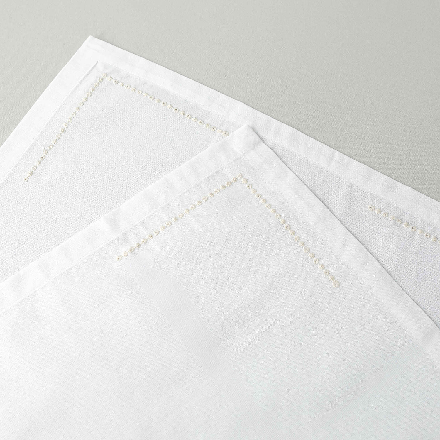 Linens Patrick 45x45 cm 2'li Peçete Kırık Beyaz