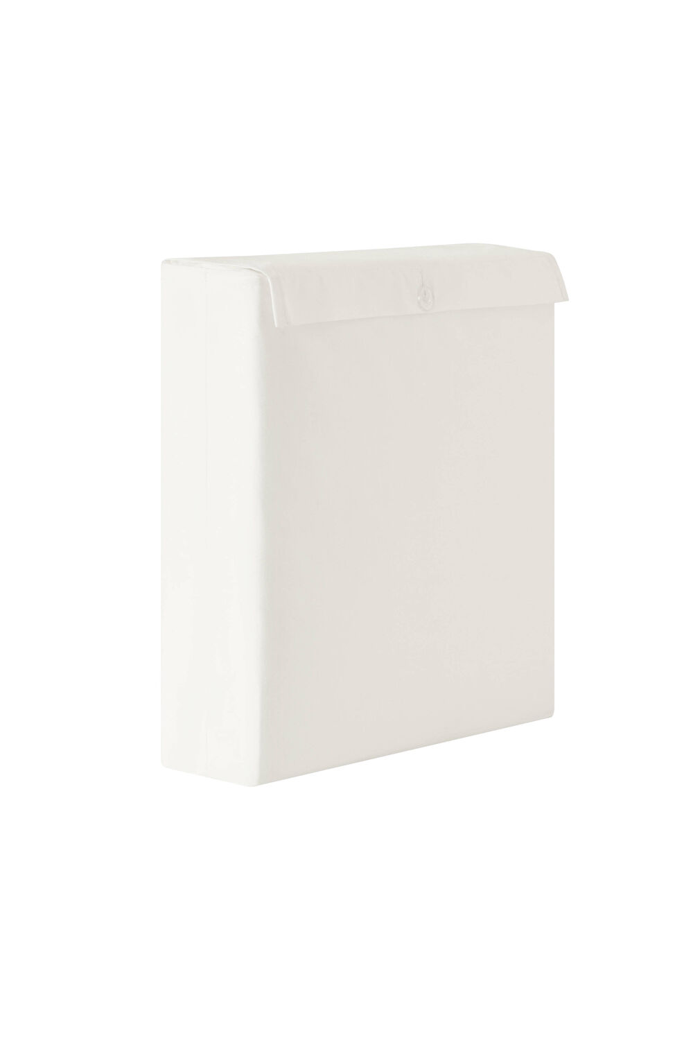 Linens White Collection Magnela UC Pamuk Brode Çift Kişilik Nevresim Takımı Beyaz