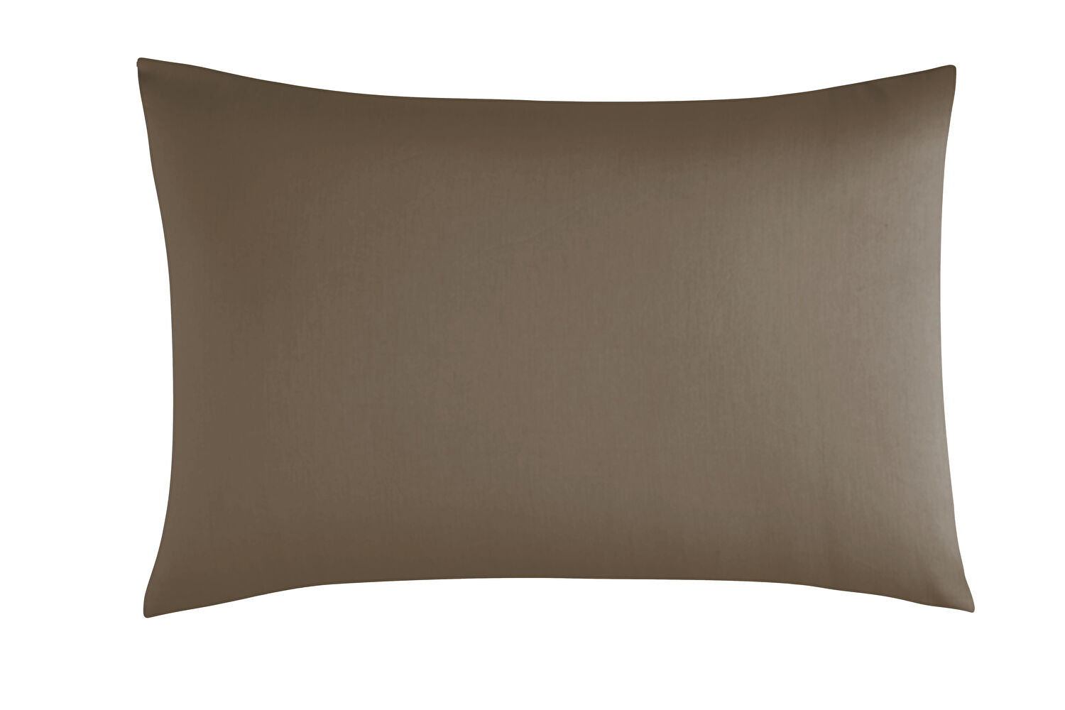 Linens Mix&Match Pamuk Saten 2'li Standart Yastık Kılıfı Seti Kahve