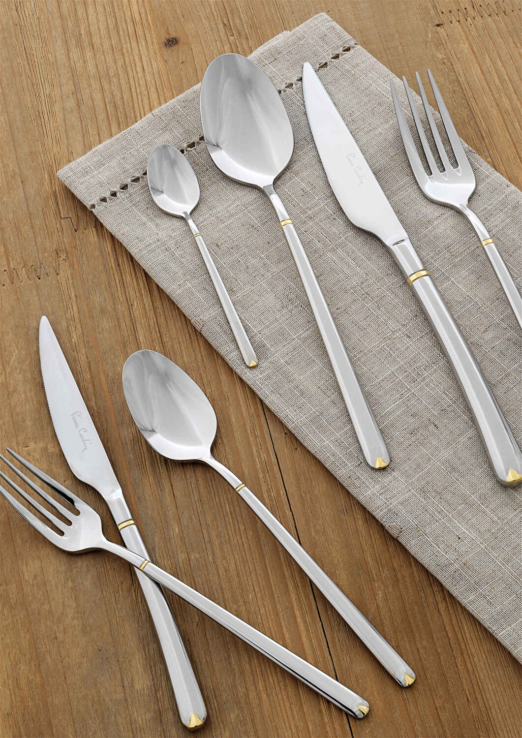 Pierre Cardin Levy Gold 84 Parça Çatal Kaşık Bıçak Seti