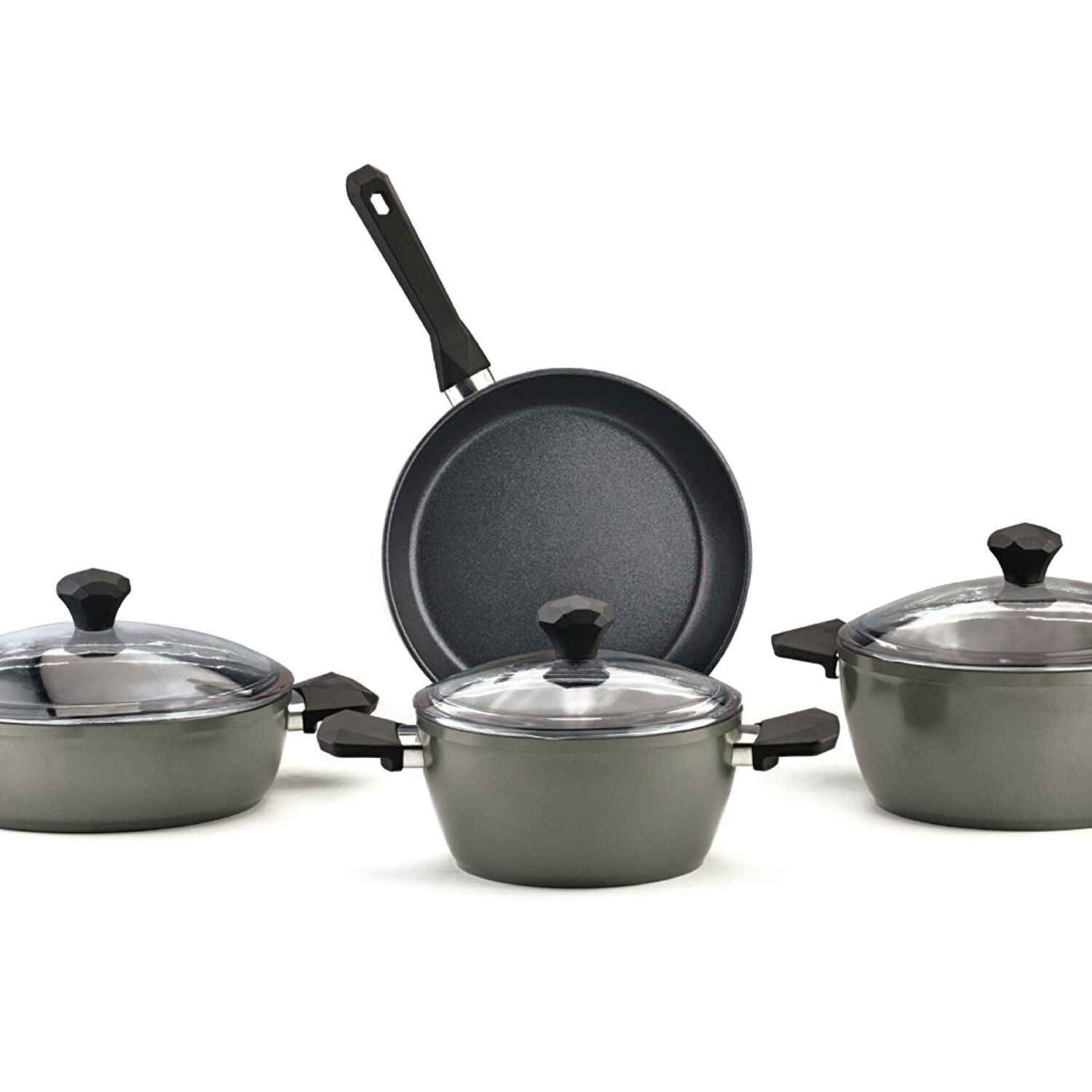 Pierre Cardin Graniks Diamond Cook 7 Parça Tencere Seti