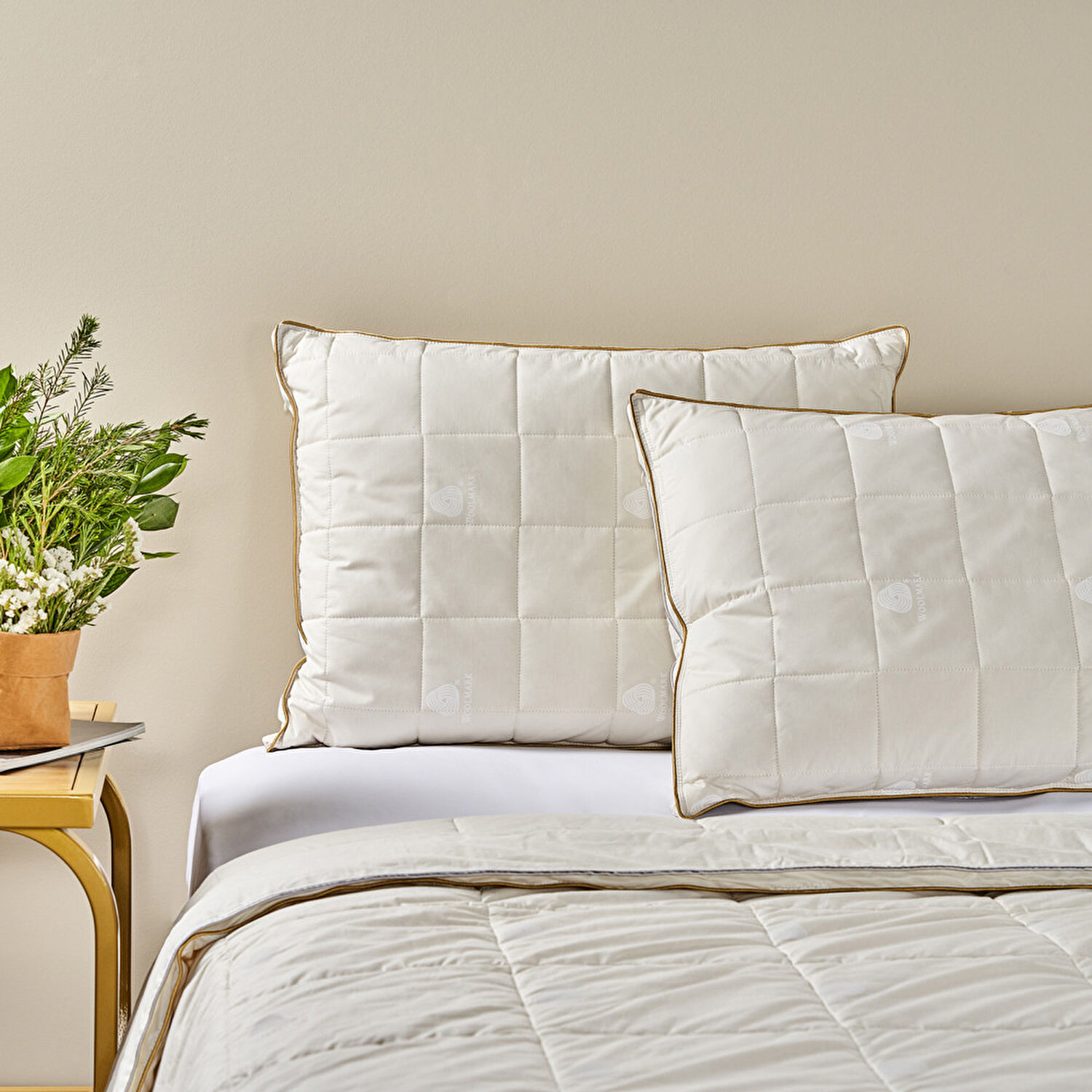 Linens Wooly Yün Standart Yastık