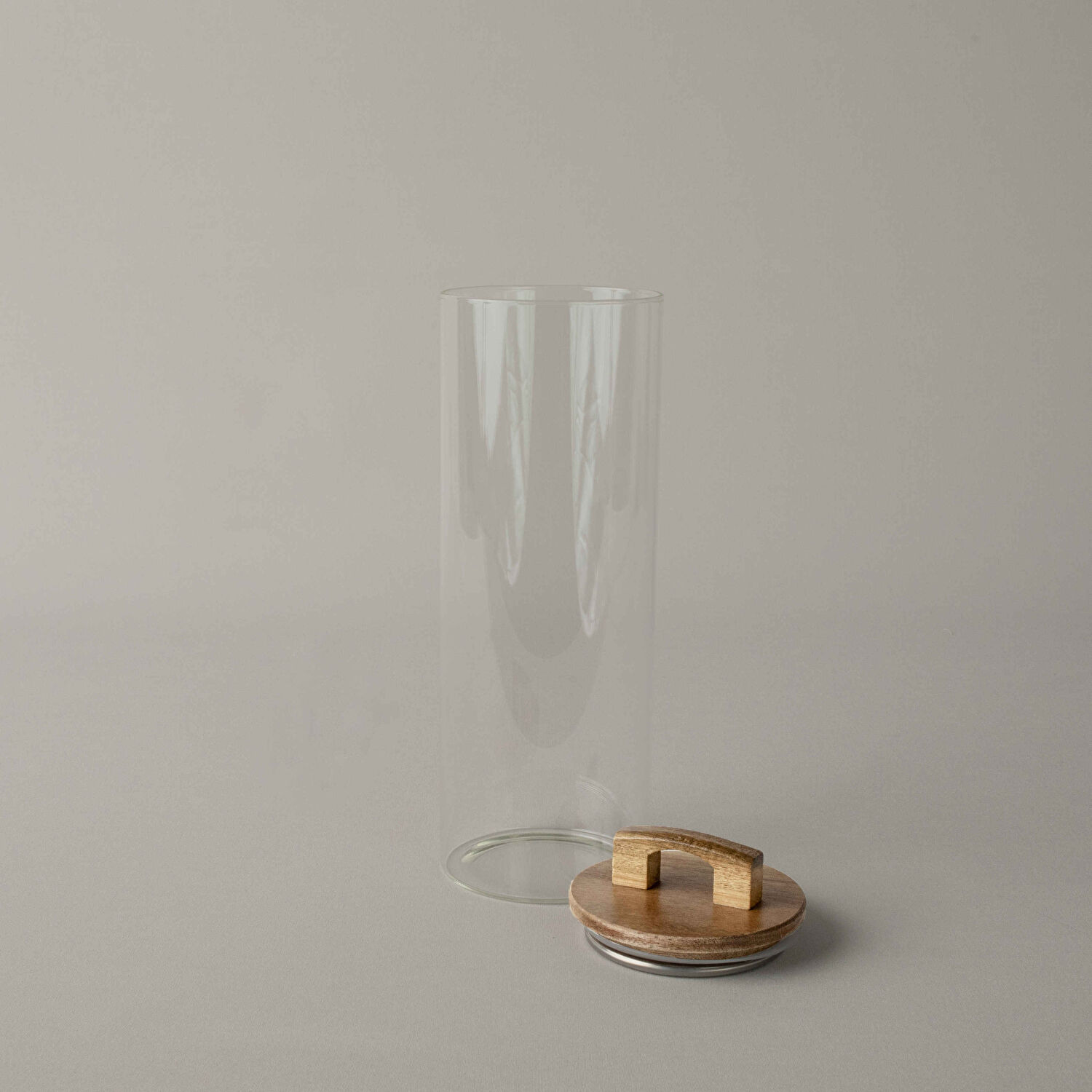 Linens Handle Cam-Akasya Kapak 1700 ml 10x10x30 cm Kavanoz