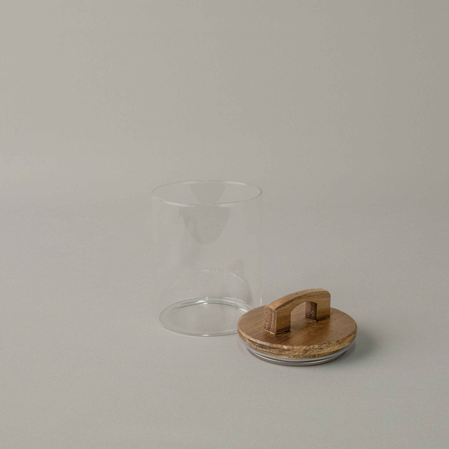 Linens Handle Cam-Akasya Kapak 720 ml 10x10x14 cm Kavanoz