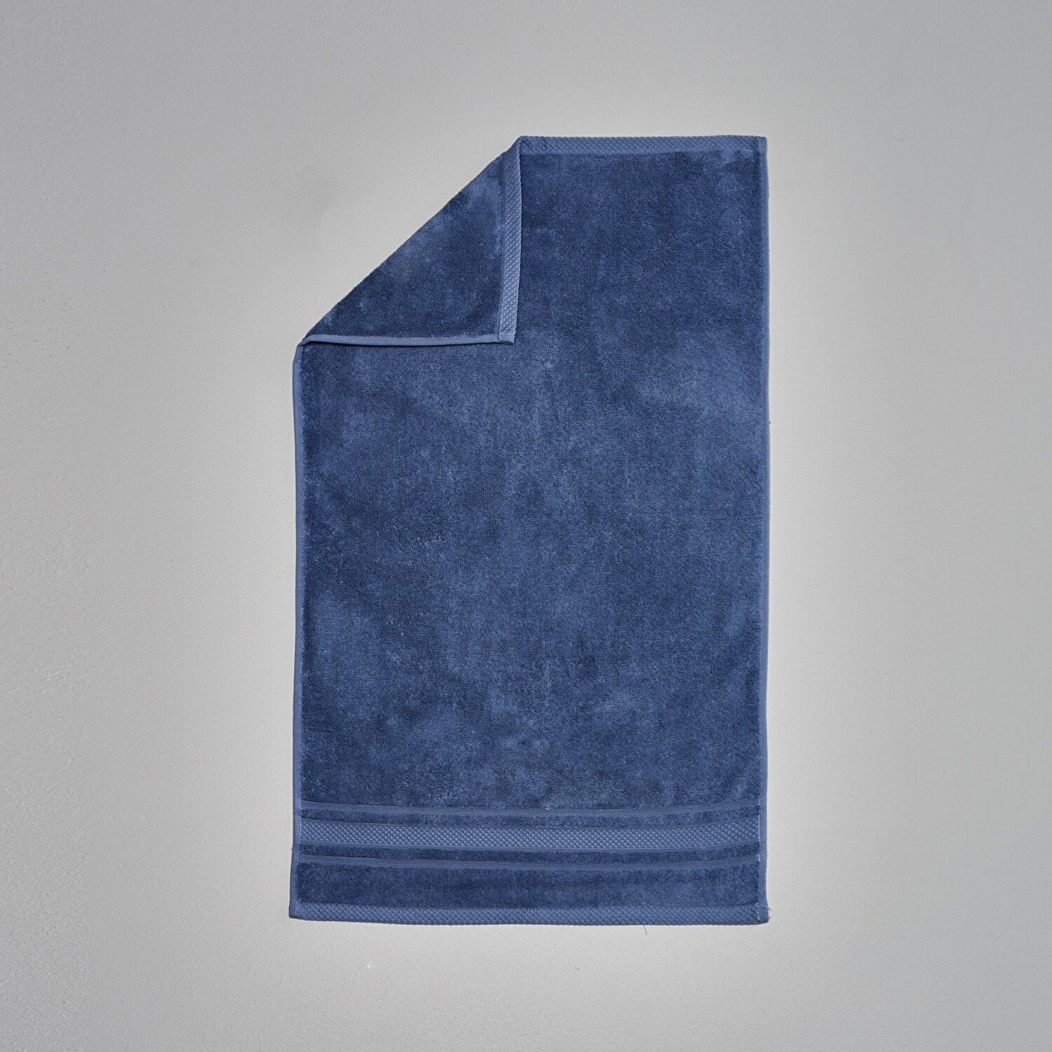 Linens Soft Pamuk 50x85 cm Yüz Havlusu Koyu Mavi