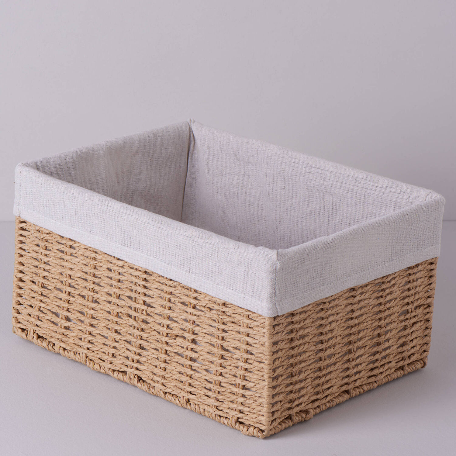 Linens Carry 34x25x18 cm Sepet Naturel