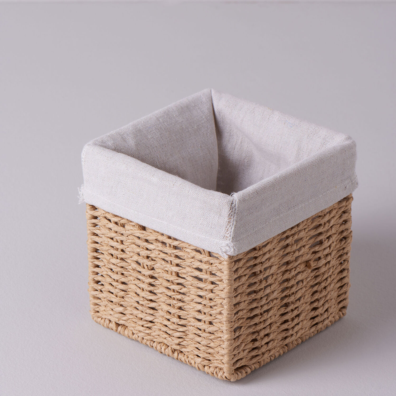 Linens Carry 15x15x15 cm Sepet Naturel