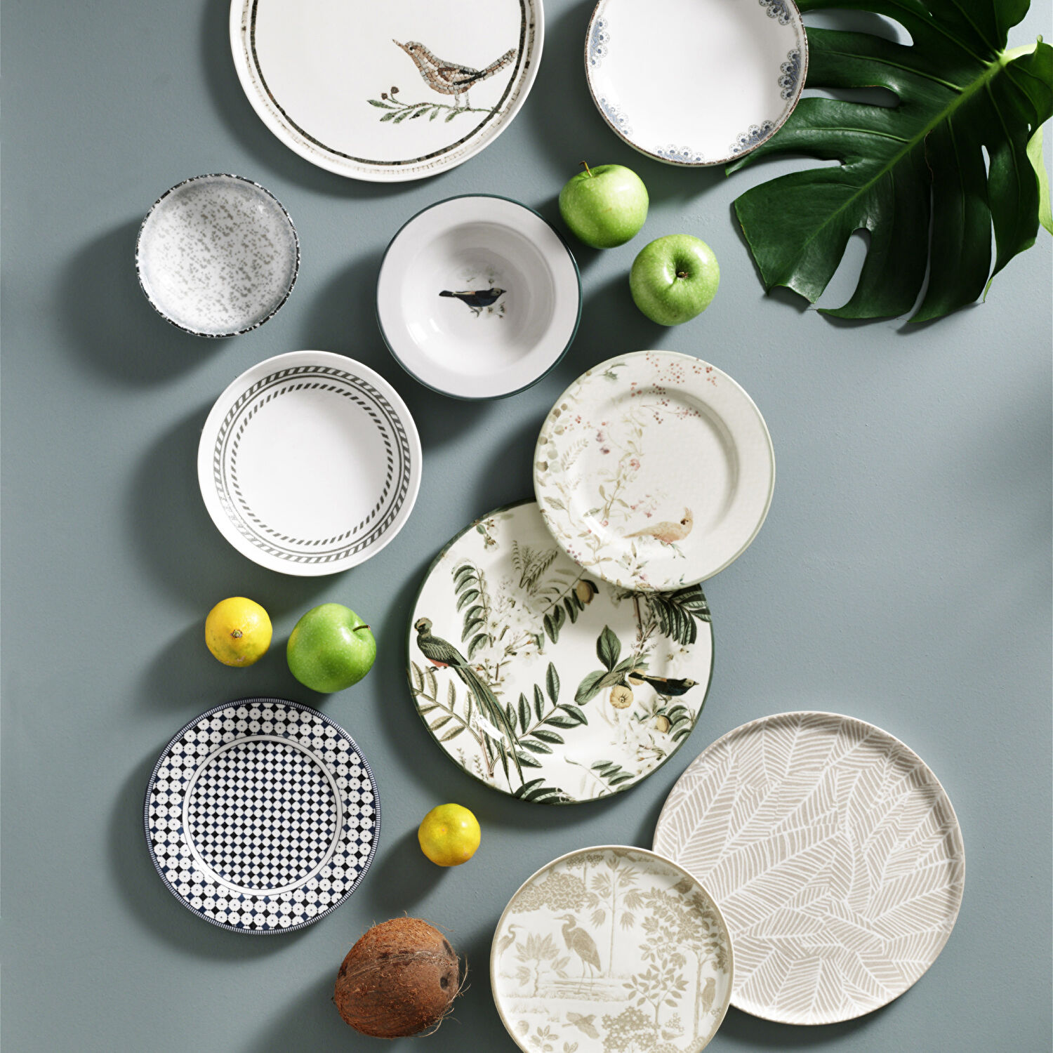 Pierre Cardin Leafy 24 Parça 6 Kişilik Yemek Takımı