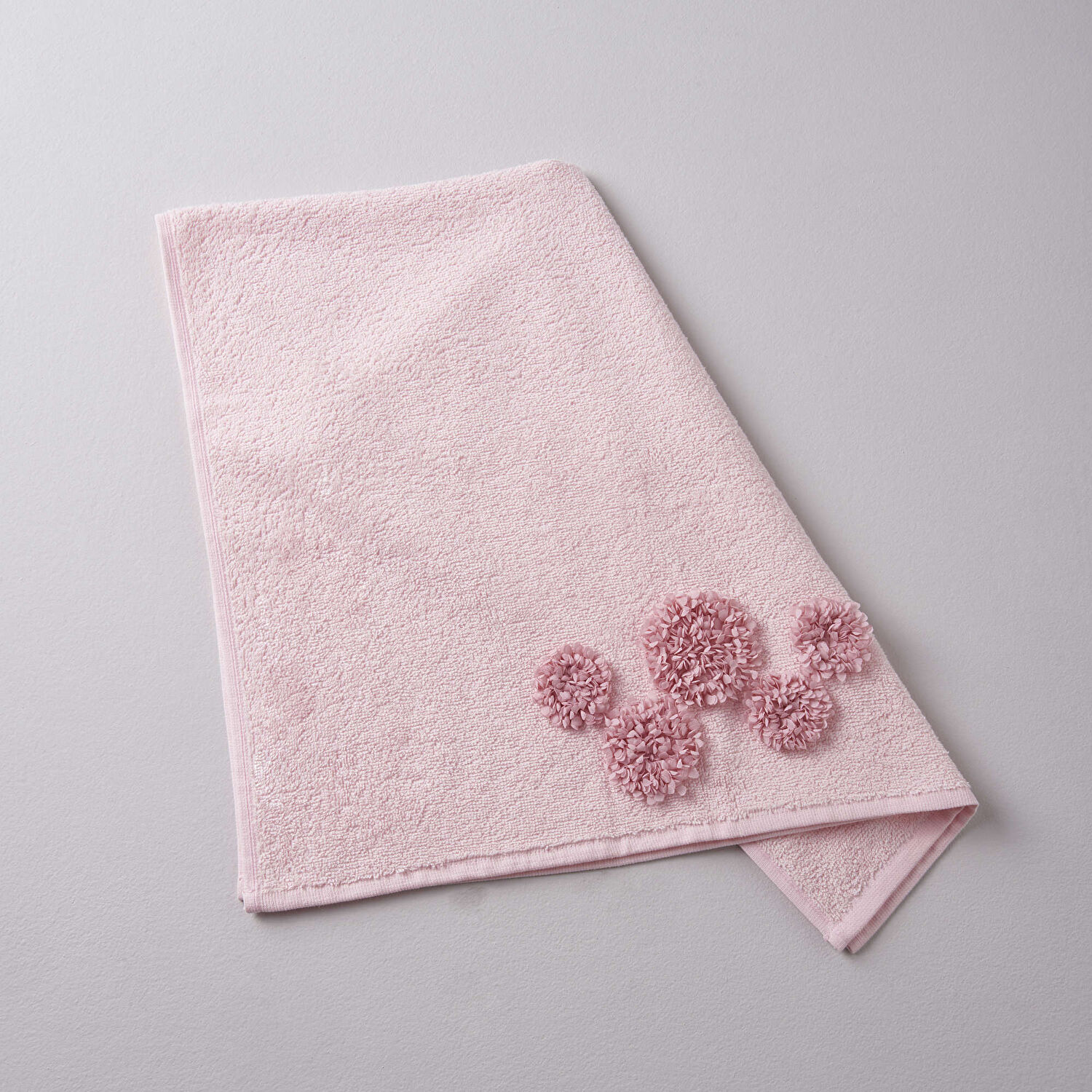 Linens Glace 50x85 cm Yüz Havlusu Pudra (400 G/M²)