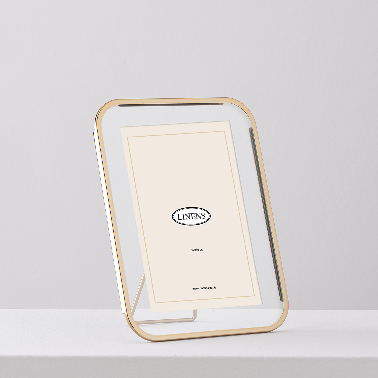 Linens Lunar Metal 10x15 cm Çerçeve Gold