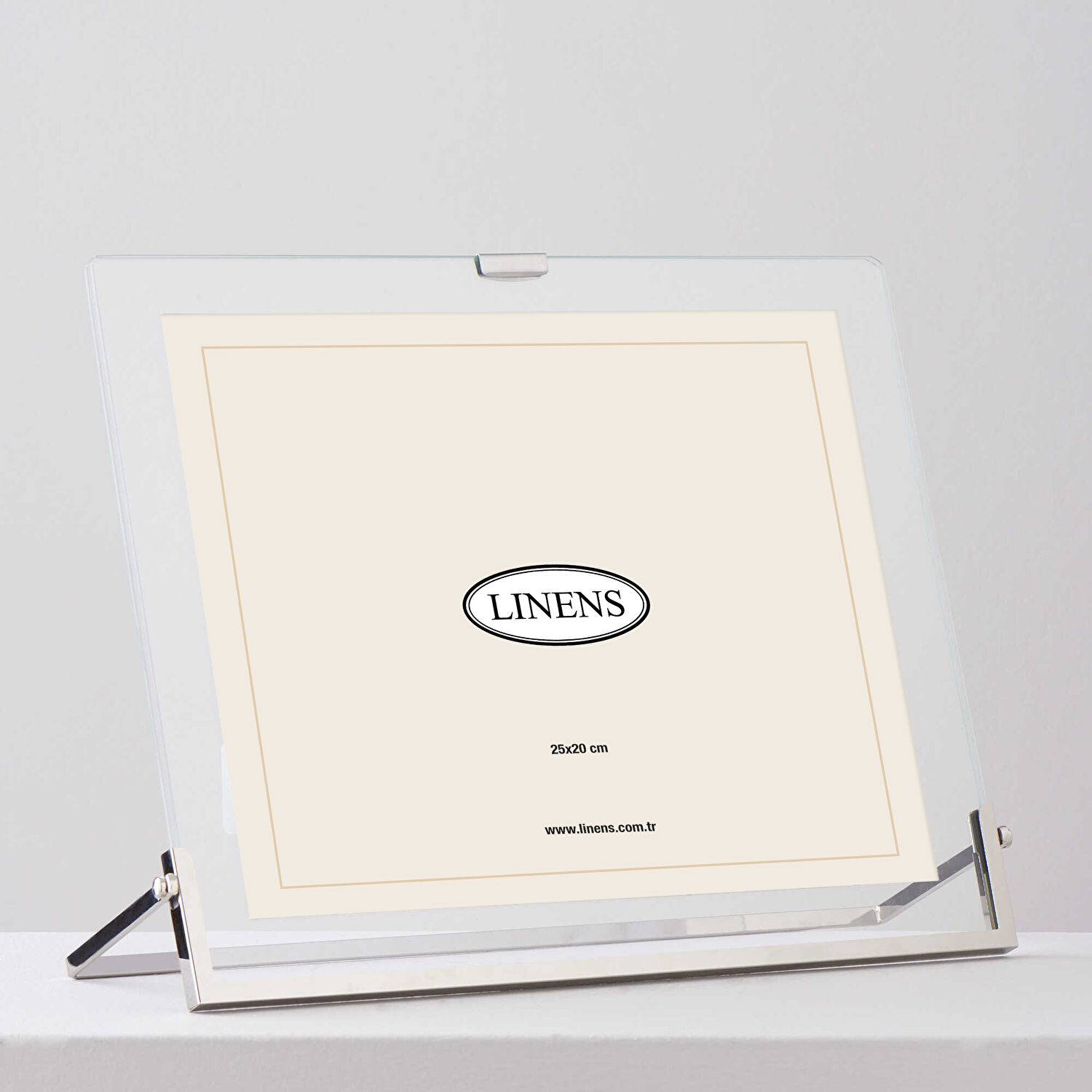 Linens Tulip Metal 18x13 cm Çerçeve Gümüş