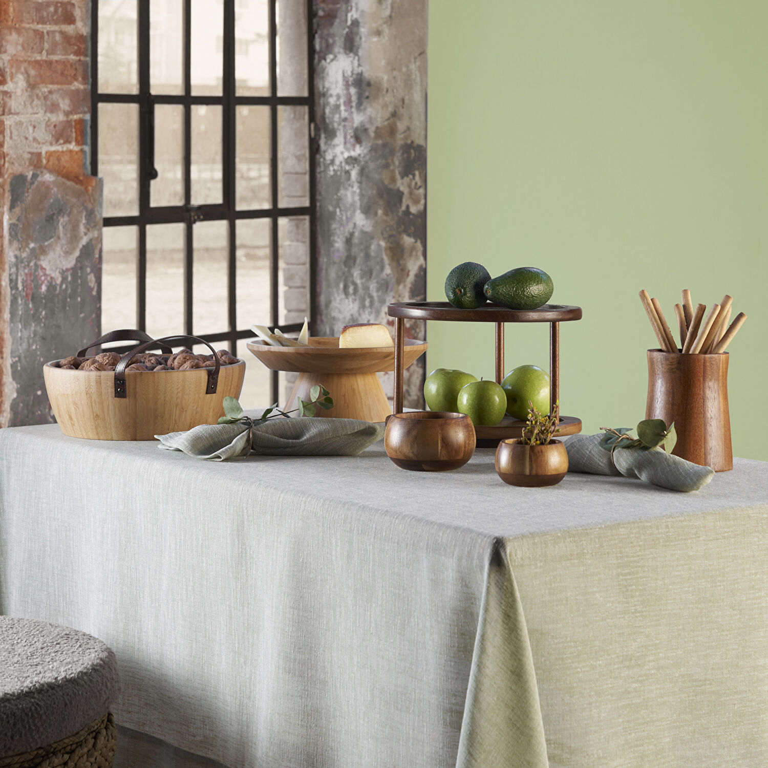 Linens Accacia Akasya 9x5 cm Çerezlik