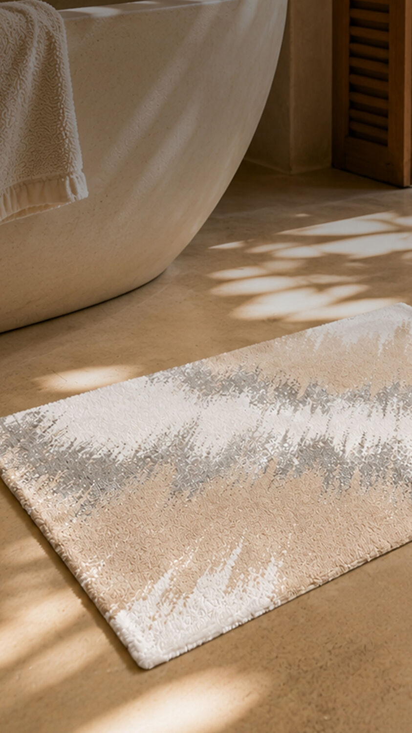 Linens Arwen Banyo Paspası 70x120 Cm Bej