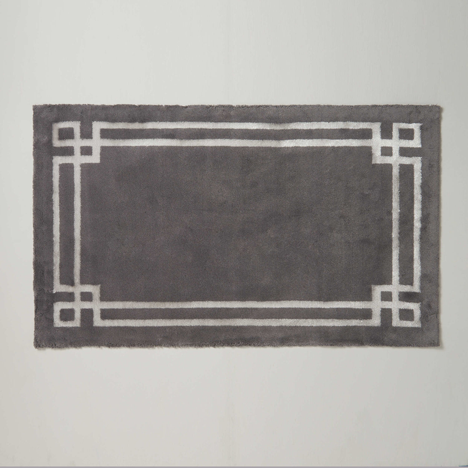 Linens Olina Banyo Paspası 70x120 Cm Koyu Gri