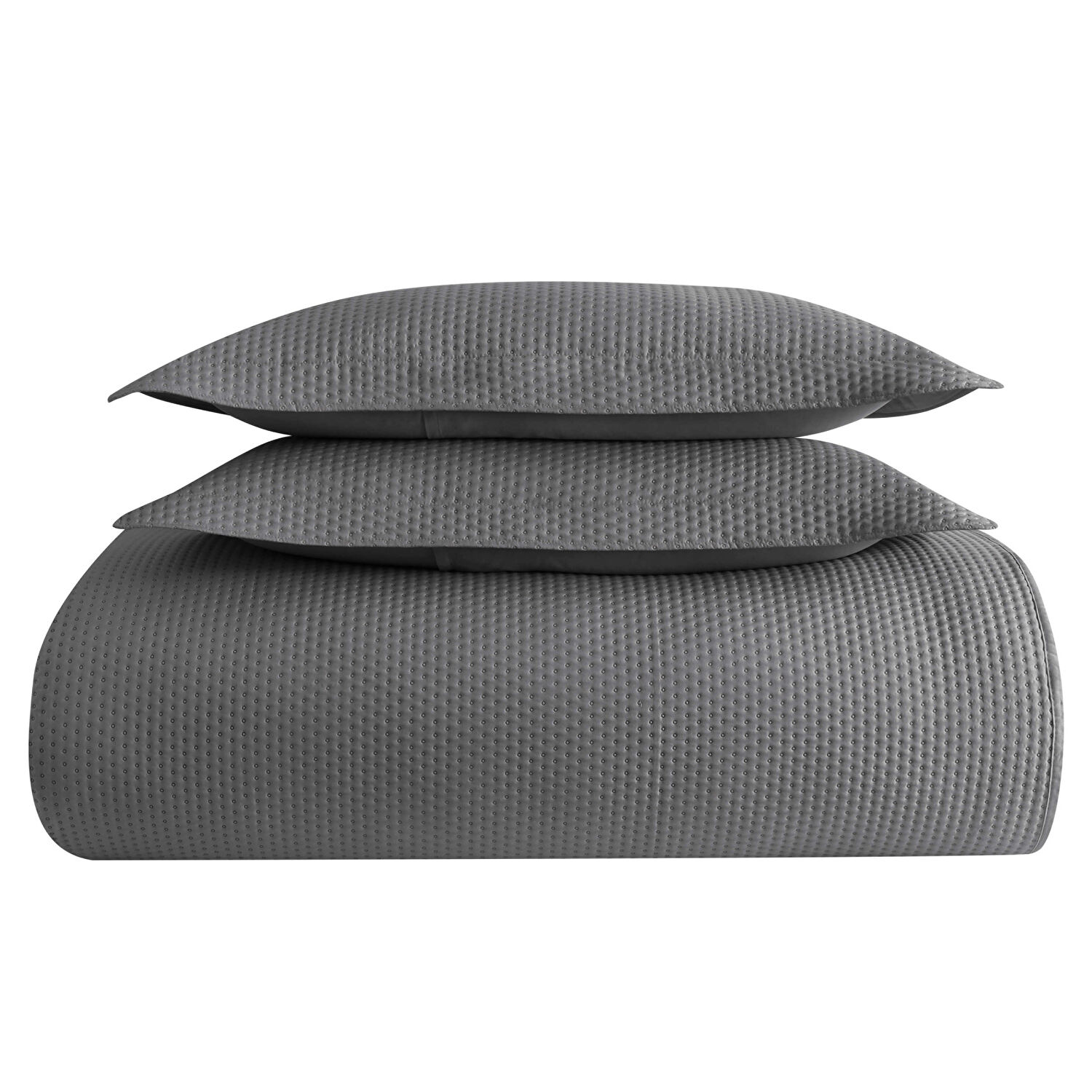 Linens Mist Çift Kişilik Yatak Örtüsü Seti Gri