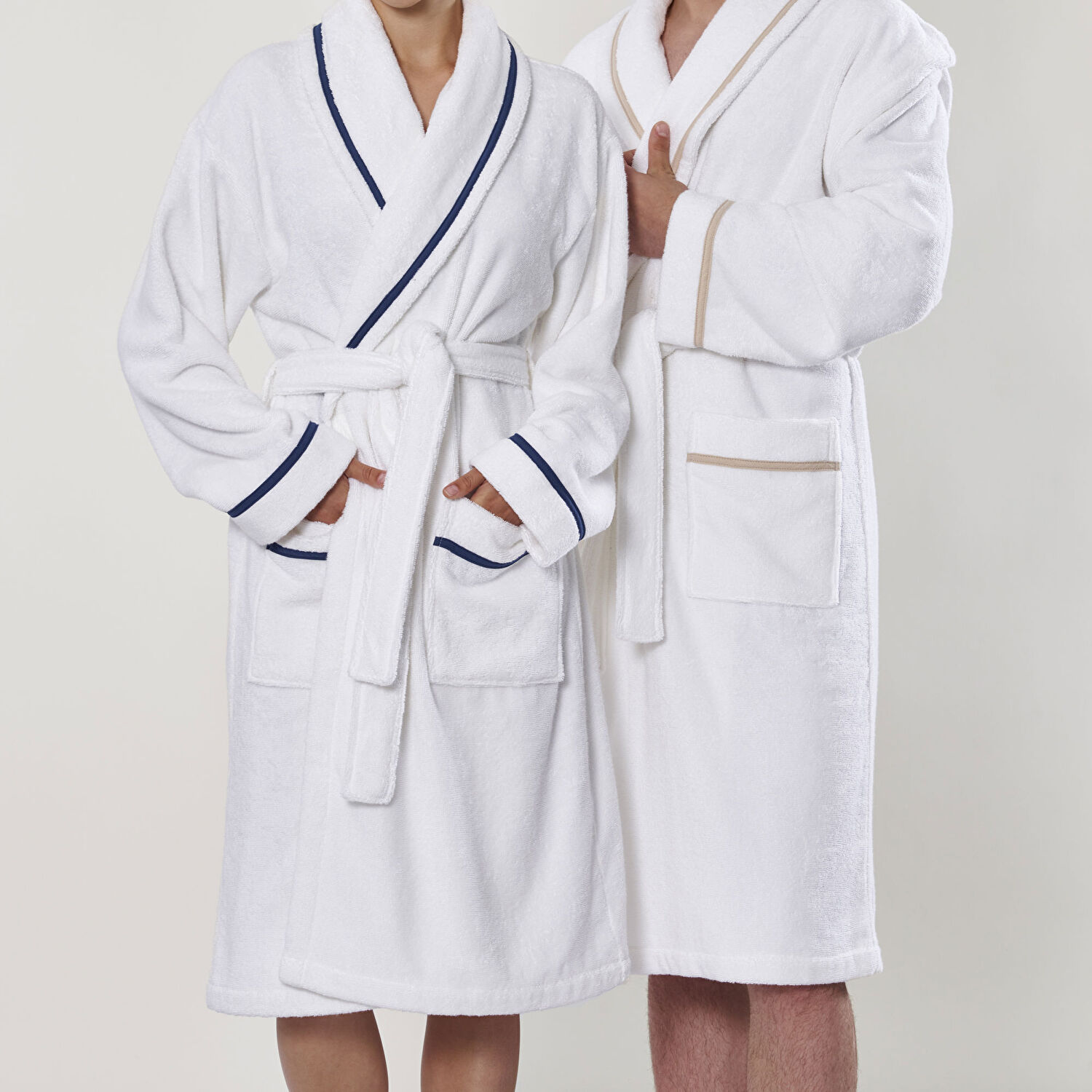 Valeron Trio S/M Bornoz Lacivert