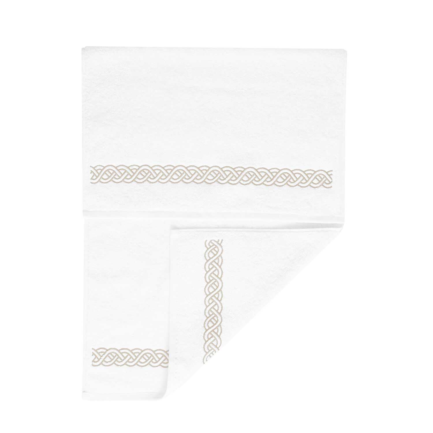 Valeron Helice 50x100 cm Yüz Havlusu Vizon