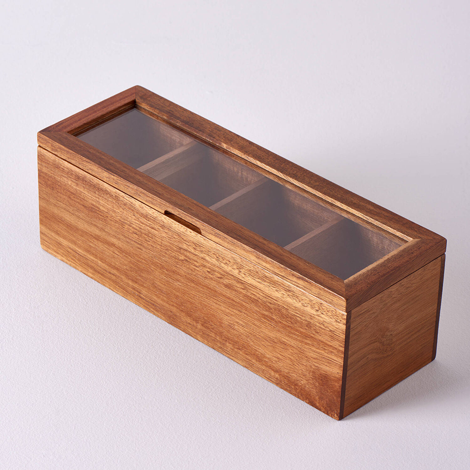Linens Accacia Akasya 26,5x9x9 cm Düzenleyici Kutu