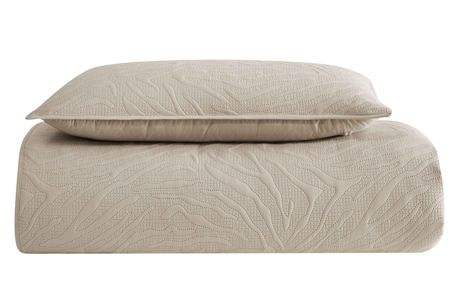 Linens Wild Yatak Örtüsü Bej Çift Kişilik
