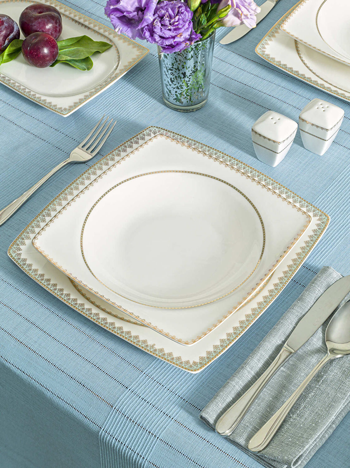 Pierre Cardin Irene 60 Parça Yemek Takımı