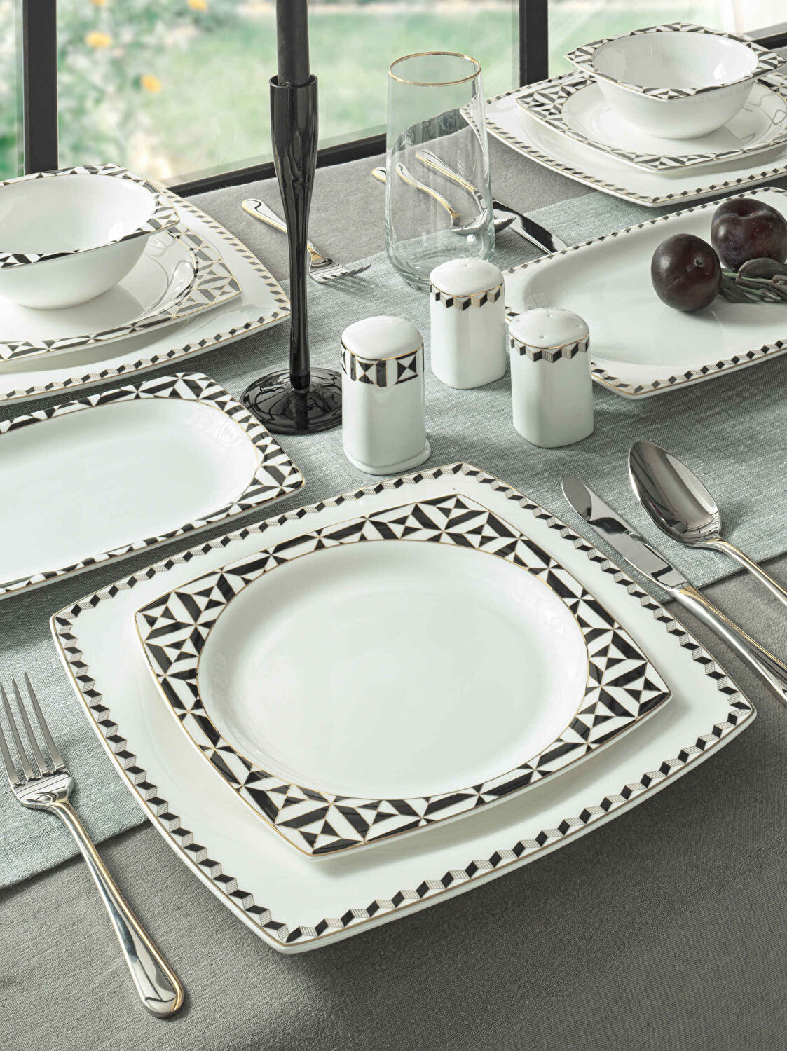 Pierre Cardin Globe 60 Parça Yemek Takımı