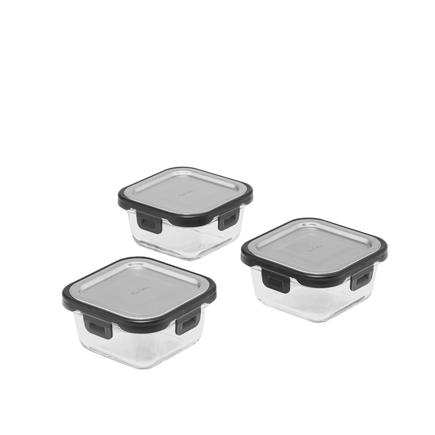 Pierre Cardin Zero Silver Cam 3'lü Saklama Kabı