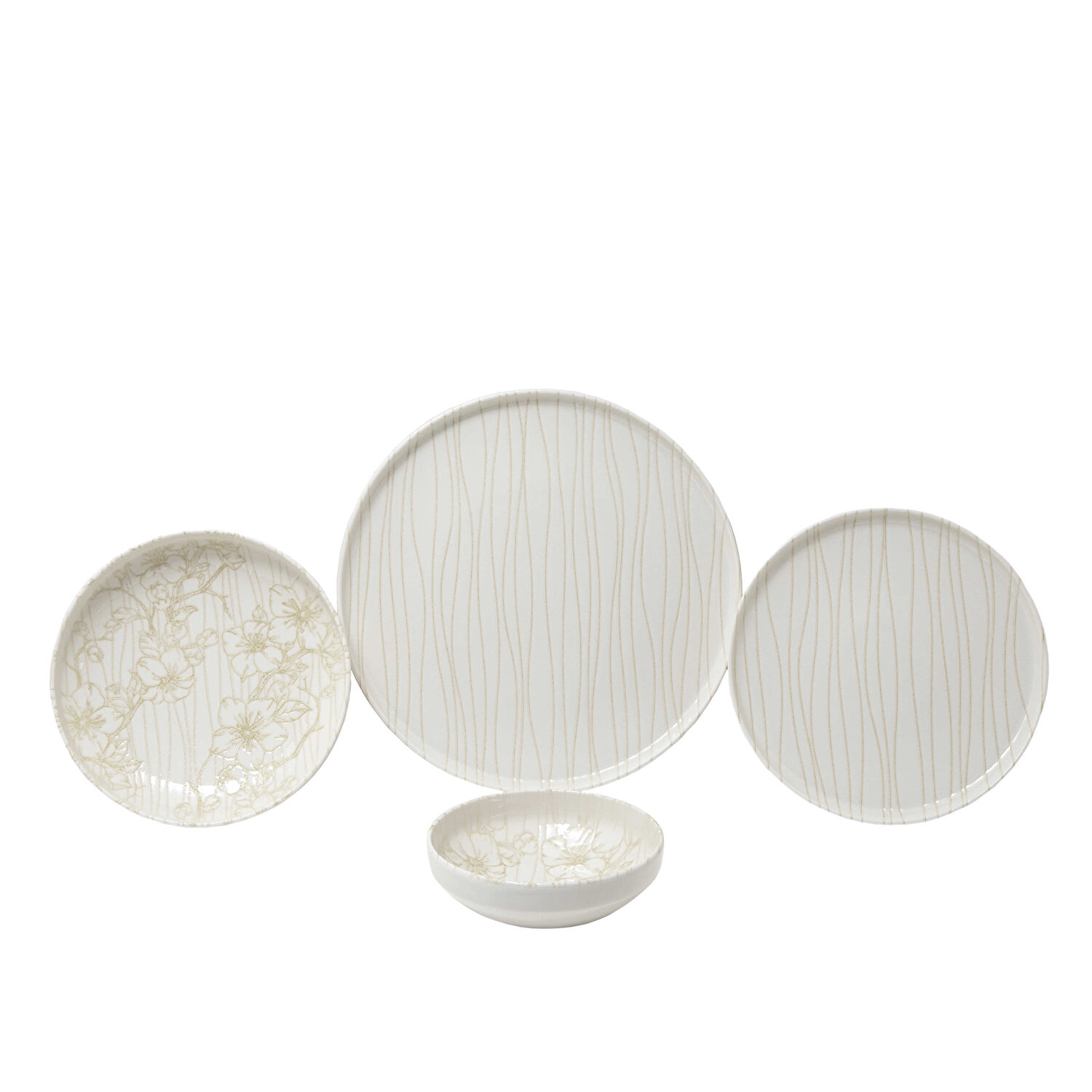 Pierre Cardin Mila Porselen 24 Parça Yemek Takımı